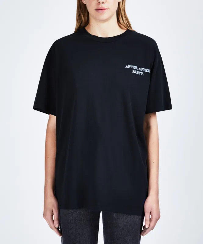 AFTER PARTY SS TEE TRU BLK made by Ksubi