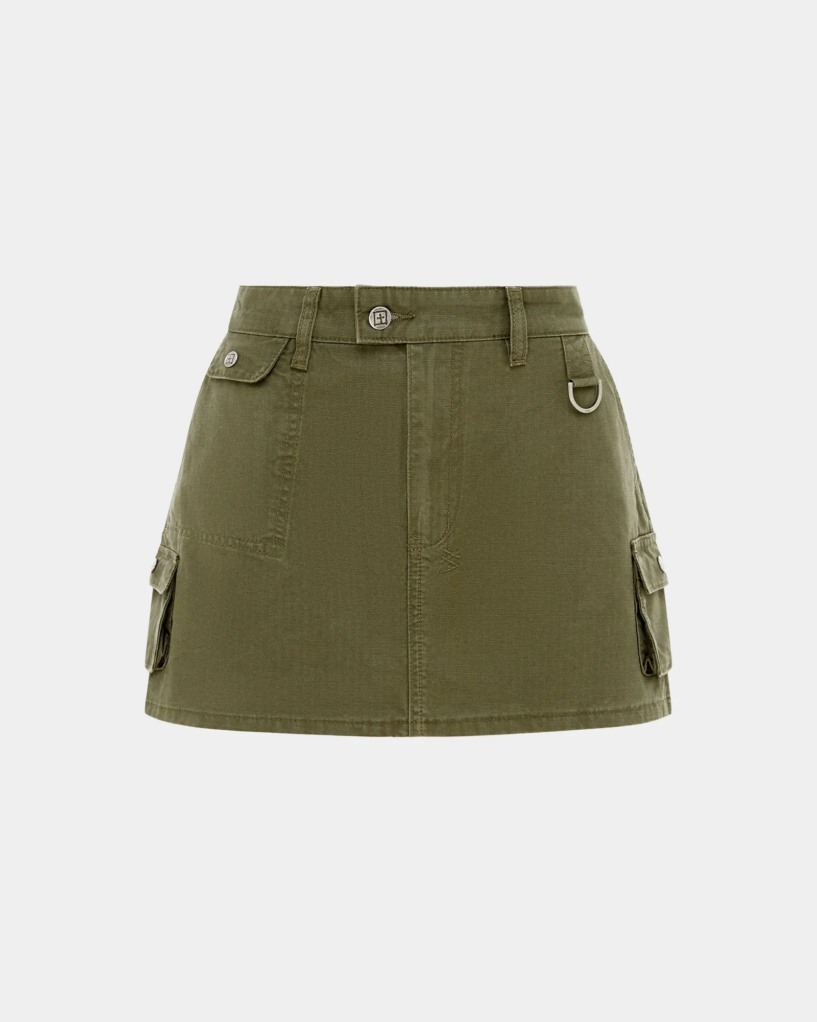 SQUAD MINI SKIRT KHAKI sold by Ksubi product image thumbnail 5