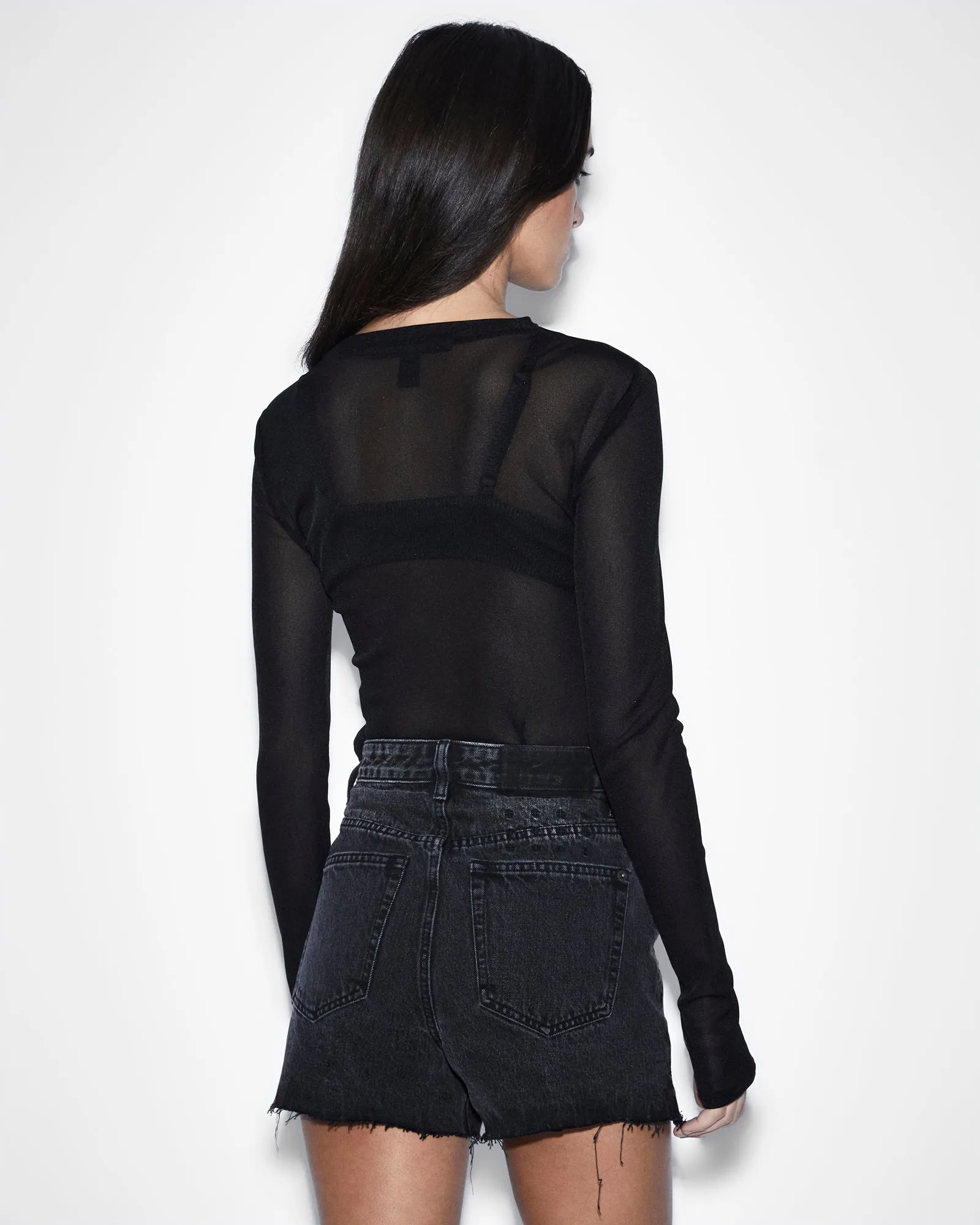 FLASH LS TOP BLACK sold by Ksubi product image thumbnail 4