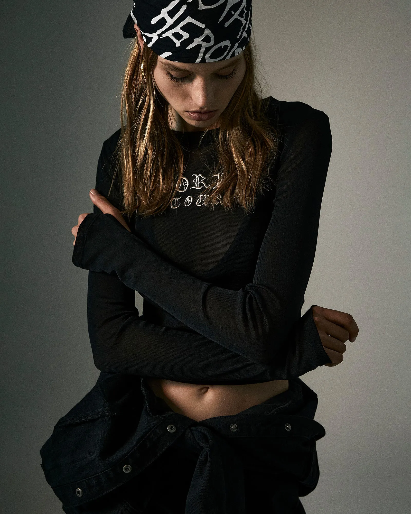 FLASH LS TOP BLACK sold by Ksubi product image thumbnail 2