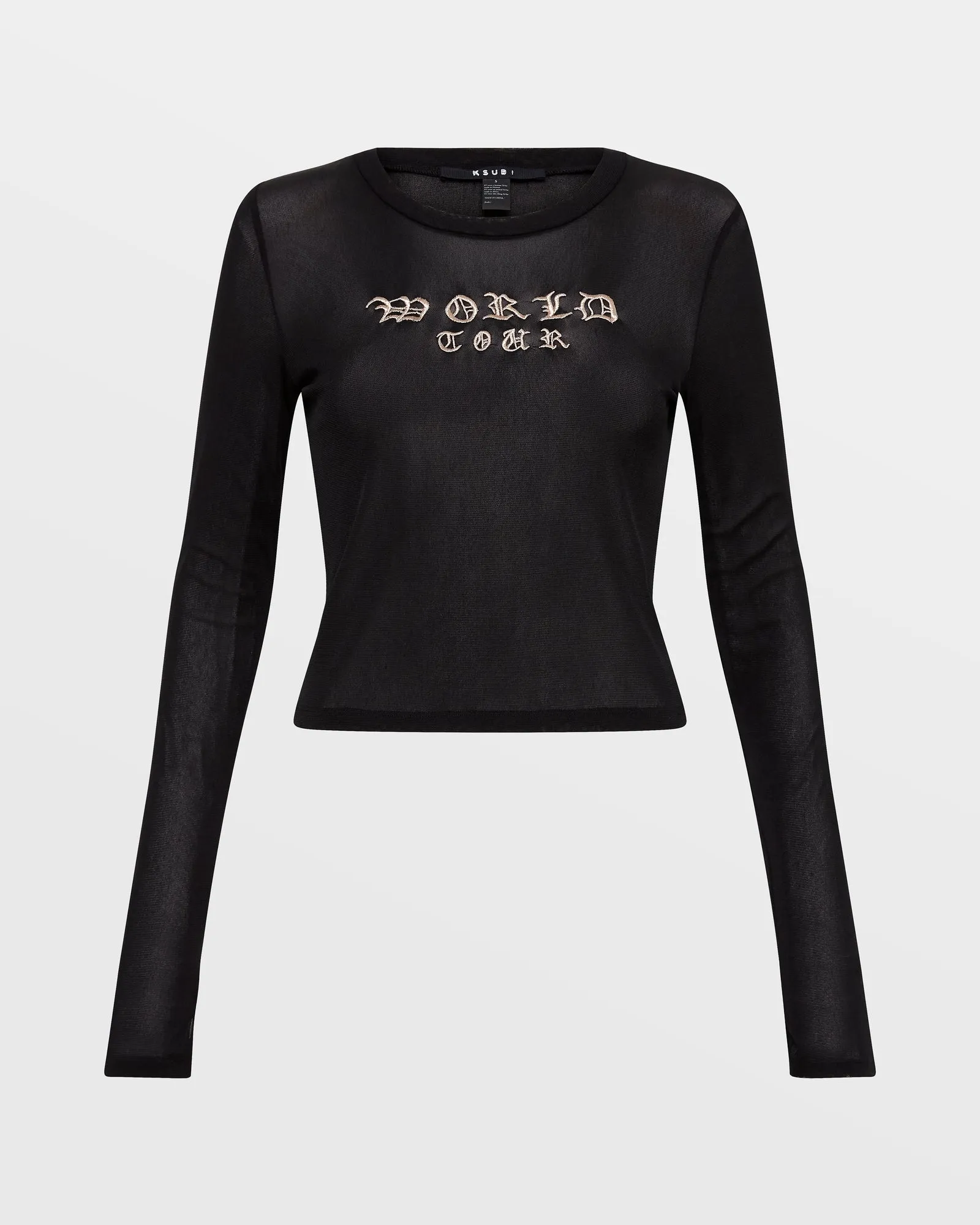 FLASH LS TOP BLACK sold by Ksubi product image thumbnail 5