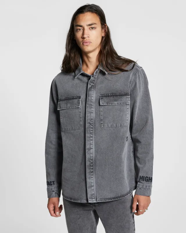 SNAKEBITE LS SHIRT HARDWIRE sold by Ksubi