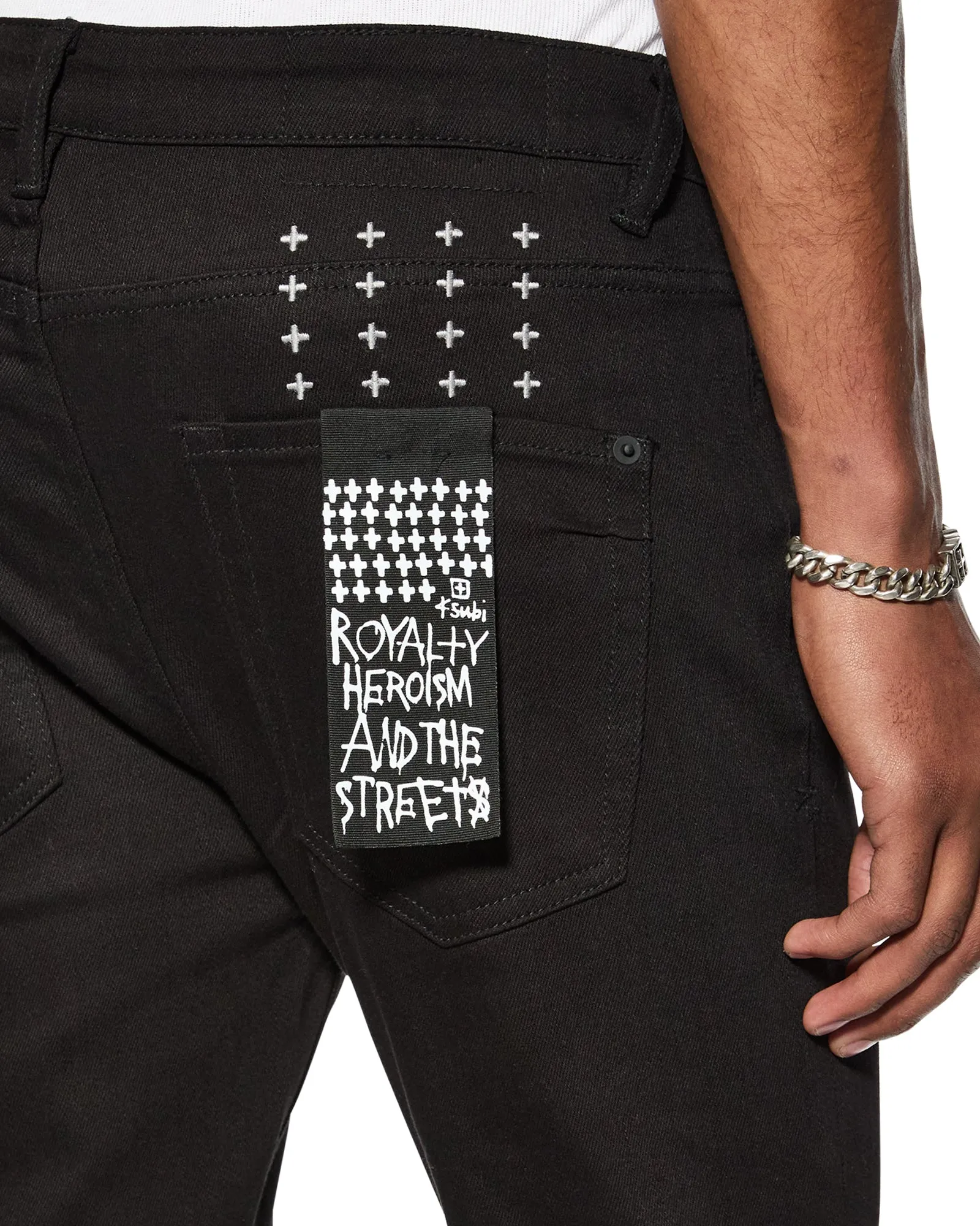 VAN WINKLE ACE BLACK SLICE sold by Ksubi product image thumbnail 3