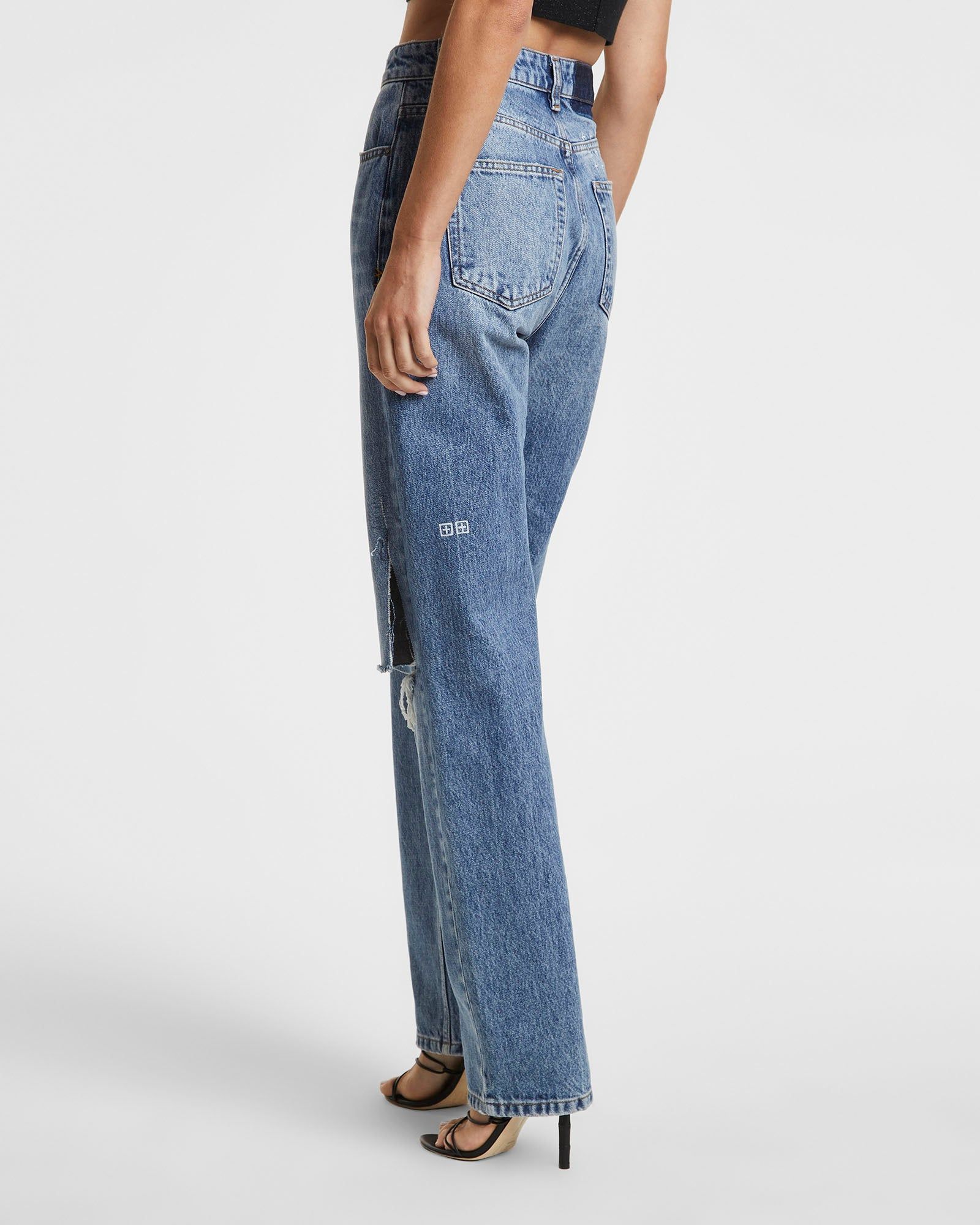 PLAYBACK KOSMIC BLUE TRASHED sold by Ksubi product image thumbnail 4