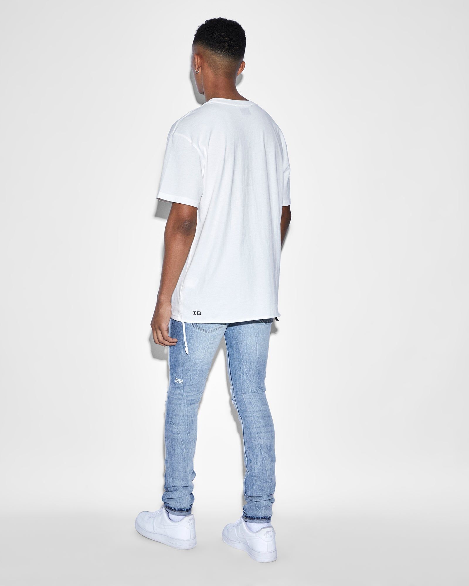 MASH UP BIGGIE SS TEE WHITE sold by Ksubi product image thumbnail 5