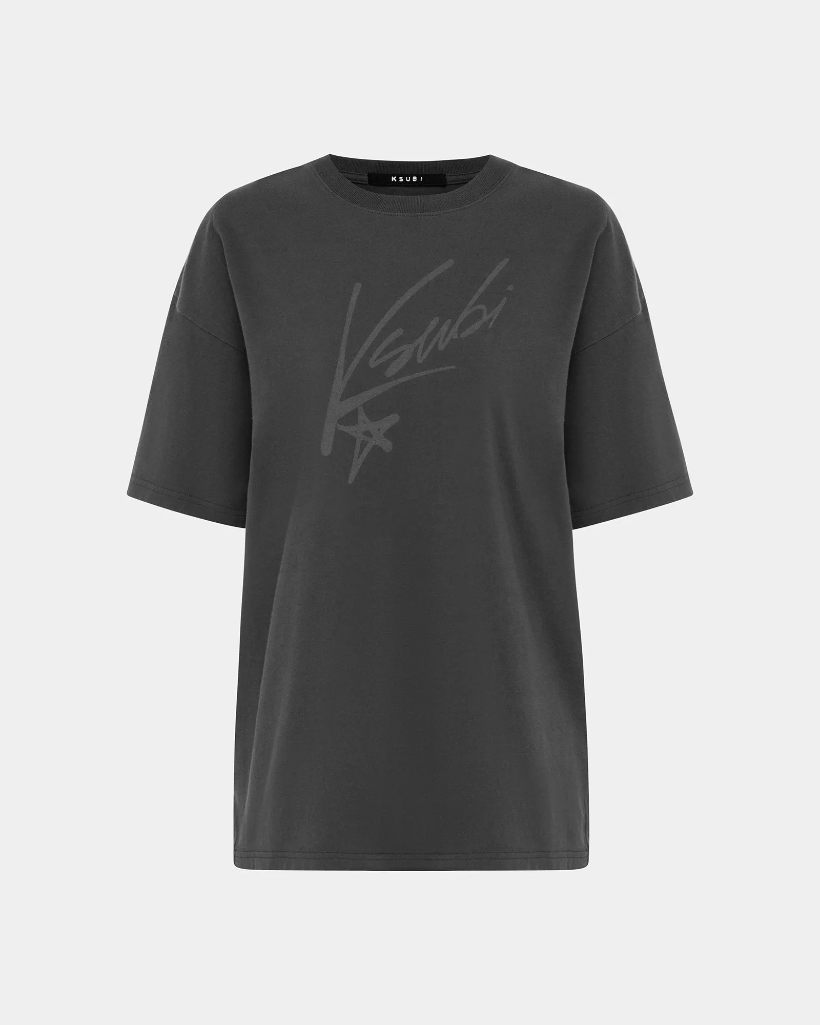 SPRAYED OH G SS TEE CHARCOAL sold by Ksubi product image thumbnail 5
