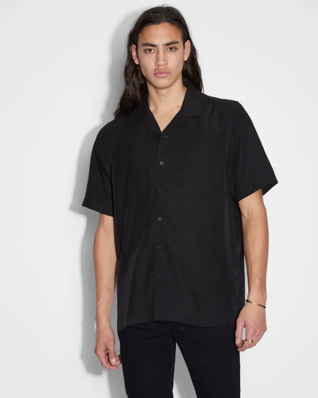 NEON RESORT SS SHIRT BLACK sold by Ksubi