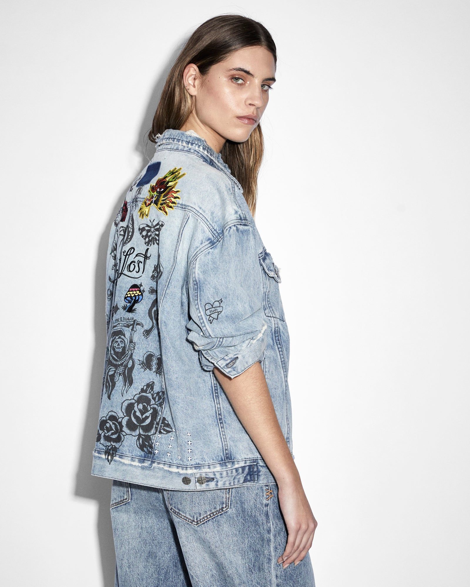 CAT'S BACK OH G JACKET sold by Ksubi product image thumbnail 2