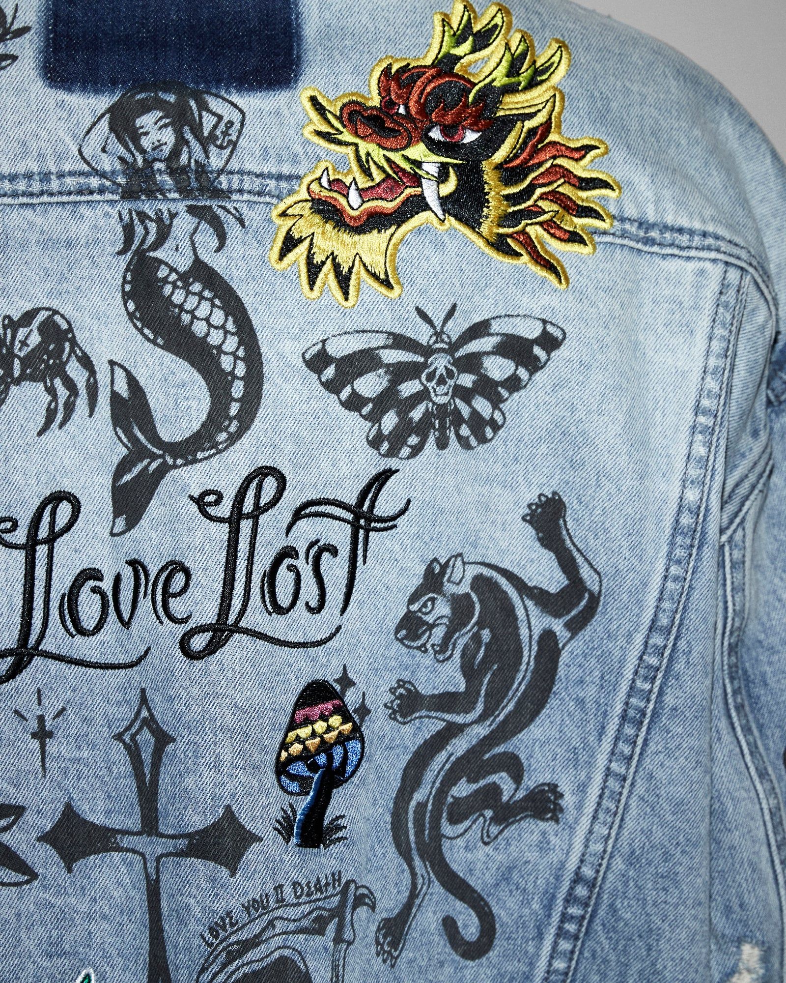 CAT'S BACK OH G JACKET sold by Ksubi product image thumbnail 4