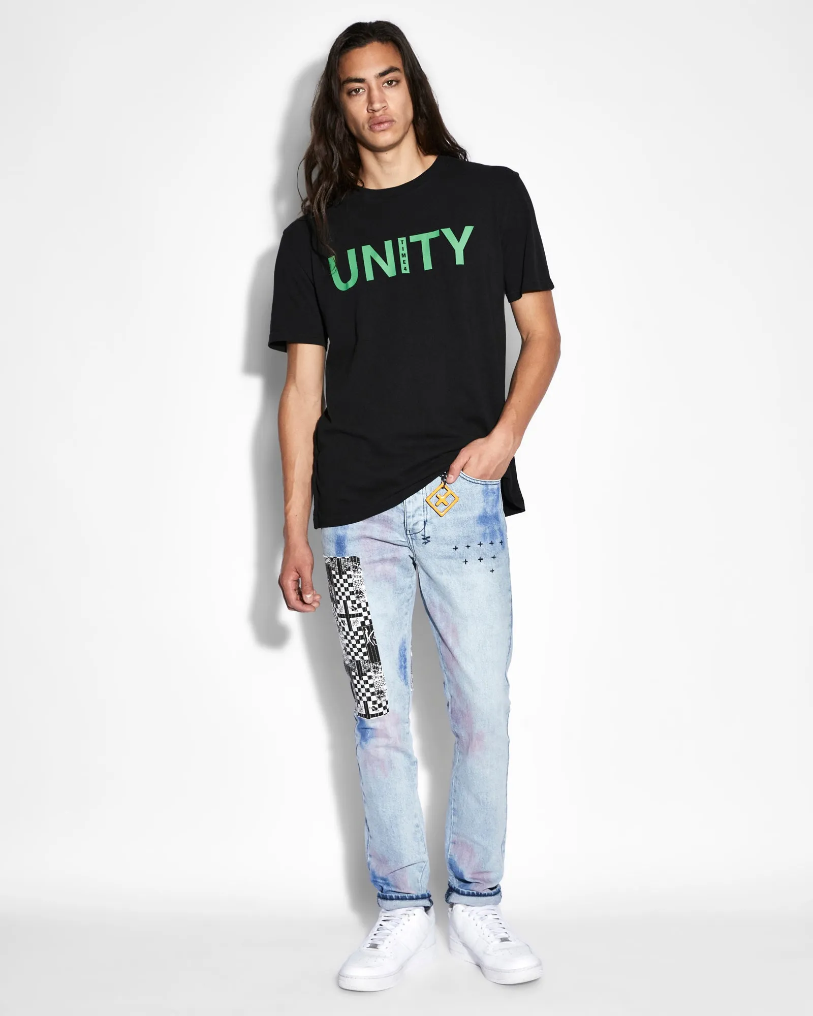 UNITY KASH SS TEE JET BLACK sold by Ksubi product image thumbnail 3