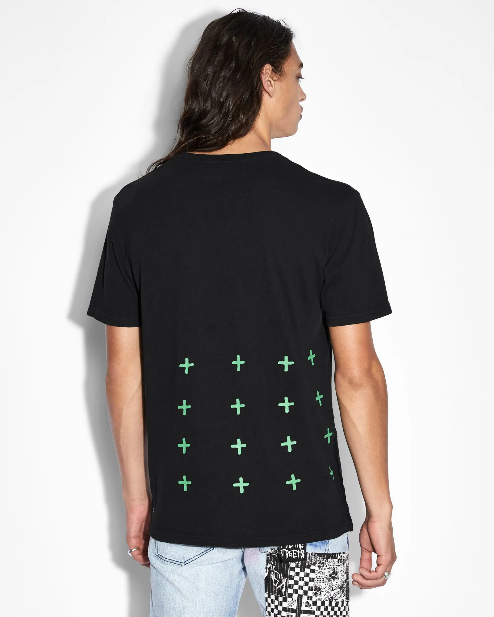 UNITY KASH SS TEE JET BLACK sold by Ksubi product image thumbnail 2