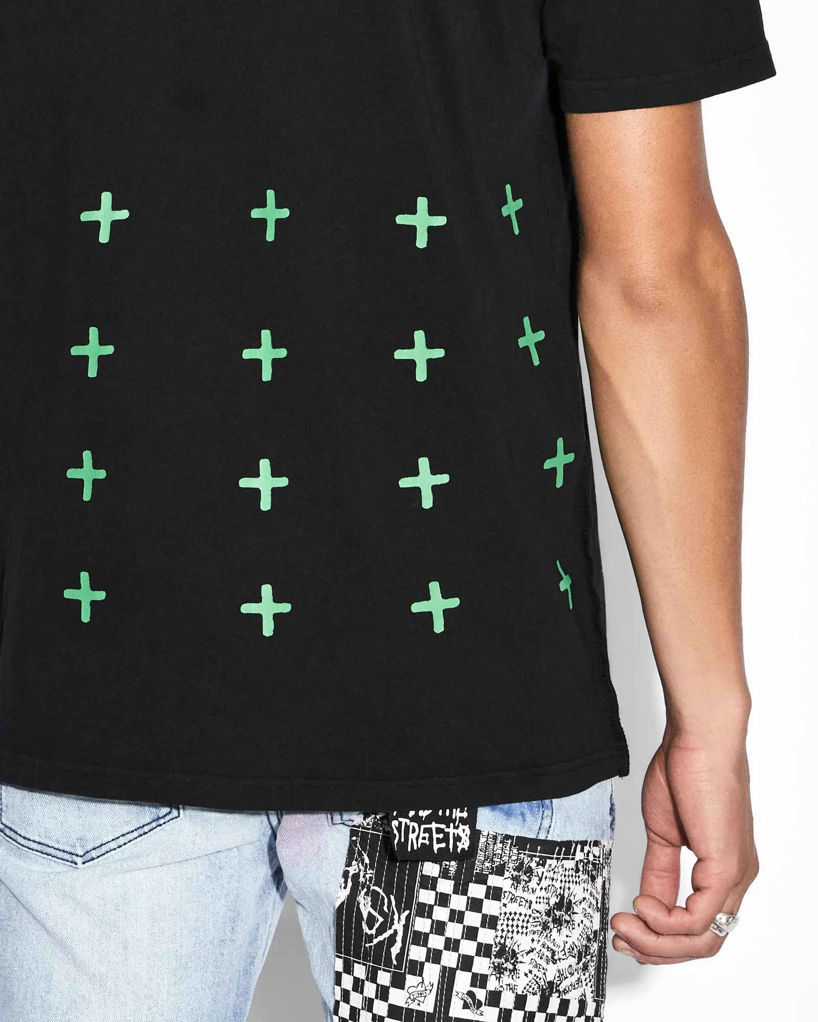 UNITY KASH SS TEE JET BLACK sold by Ksubi product image thumbnail 5