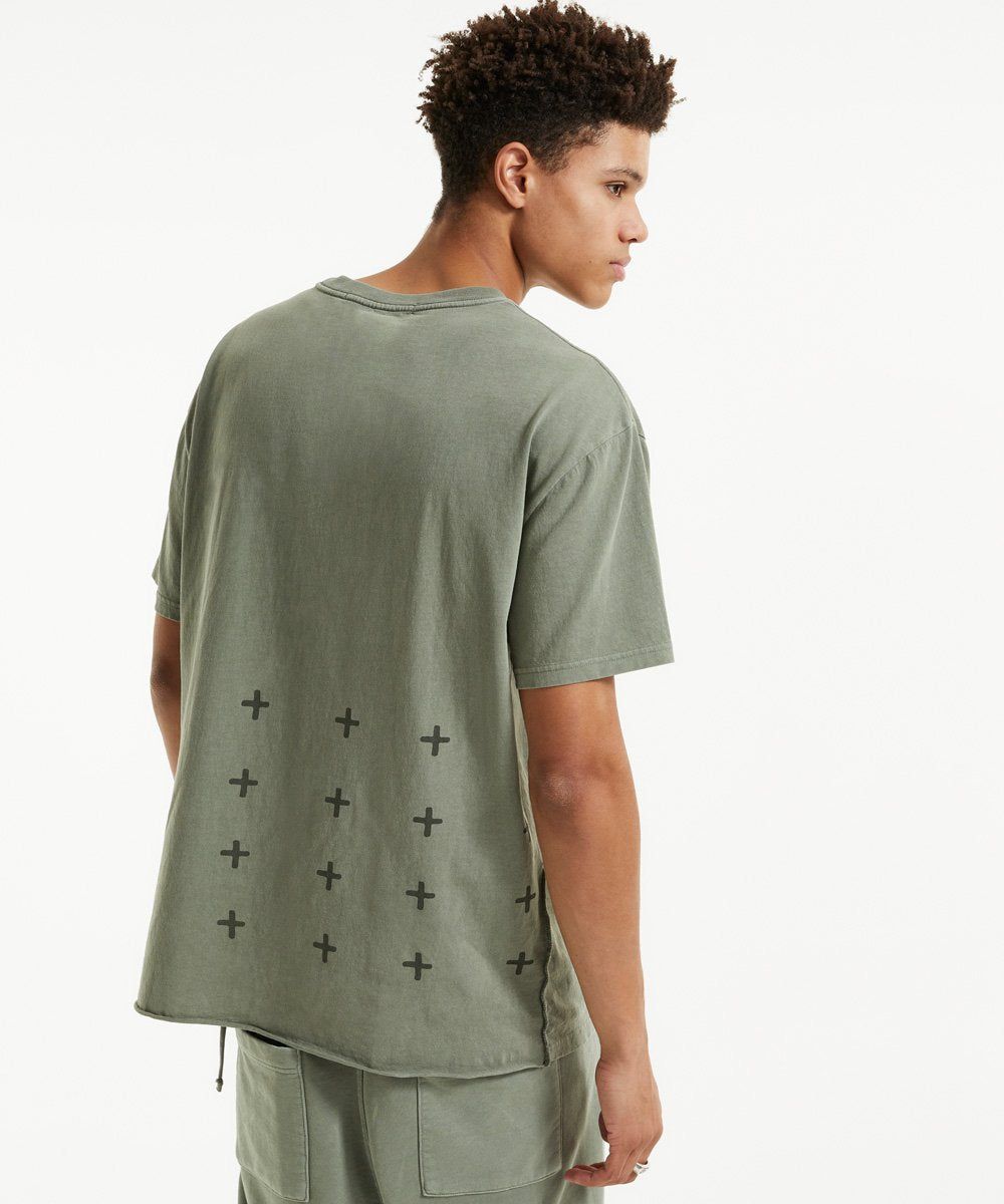 4 X 4 BIGGIE SS TEE JUNGLE sold by Ksubi