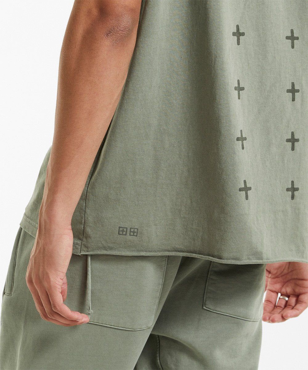 4 X 4 BIGGIE SS TEE JUNGLE sold by Ksubi product image thumbnail 5