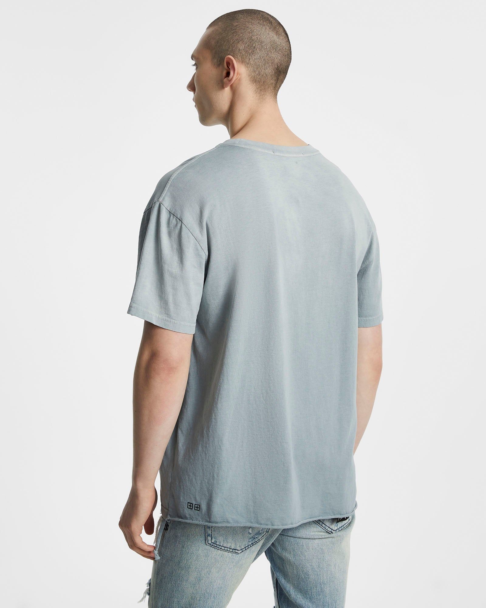 SIGN OF THE TIMES BIGGIE SS TEE OPAL sold by Ksubi product image thumbnail 3