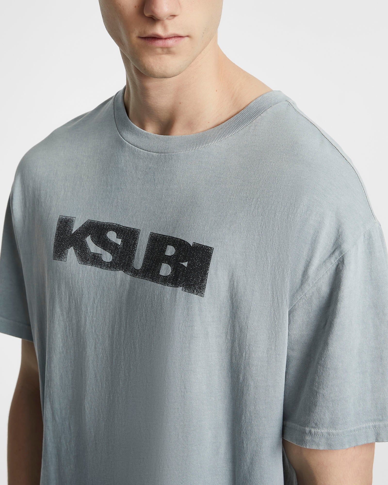 SIGN OF THE TIMES BIGGIE SS TEE OPAL sold by Ksubi product image thumbnail 4