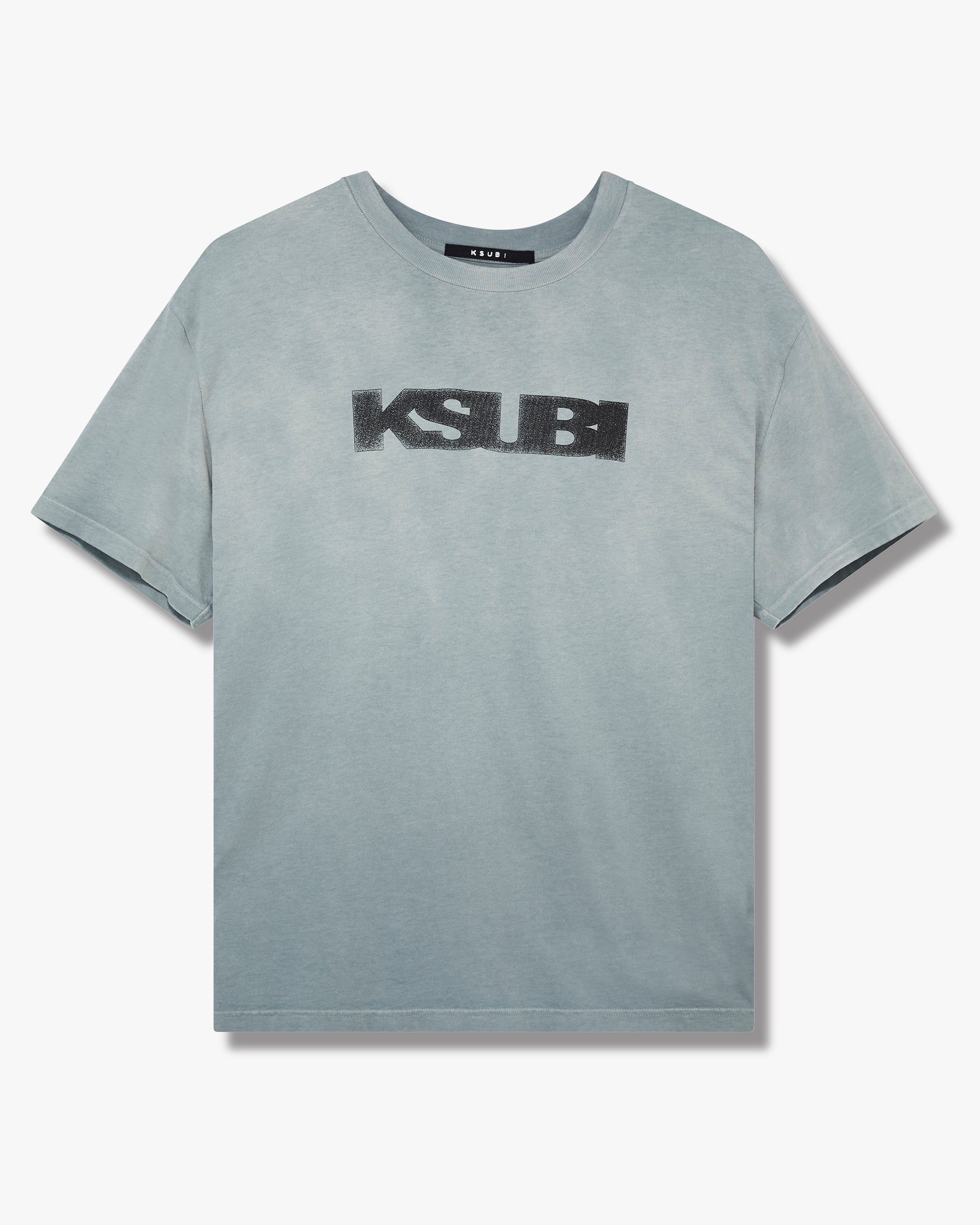 SIGN OF THE TIMES BIGGIE SS TEE OPAL sold by Ksubi product image thumbnail 2