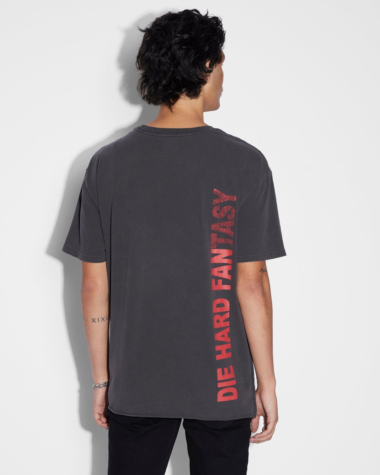 FAN BIGGIE SS TEE FADED BLACK sold by Ksubi product image thumbnail 3