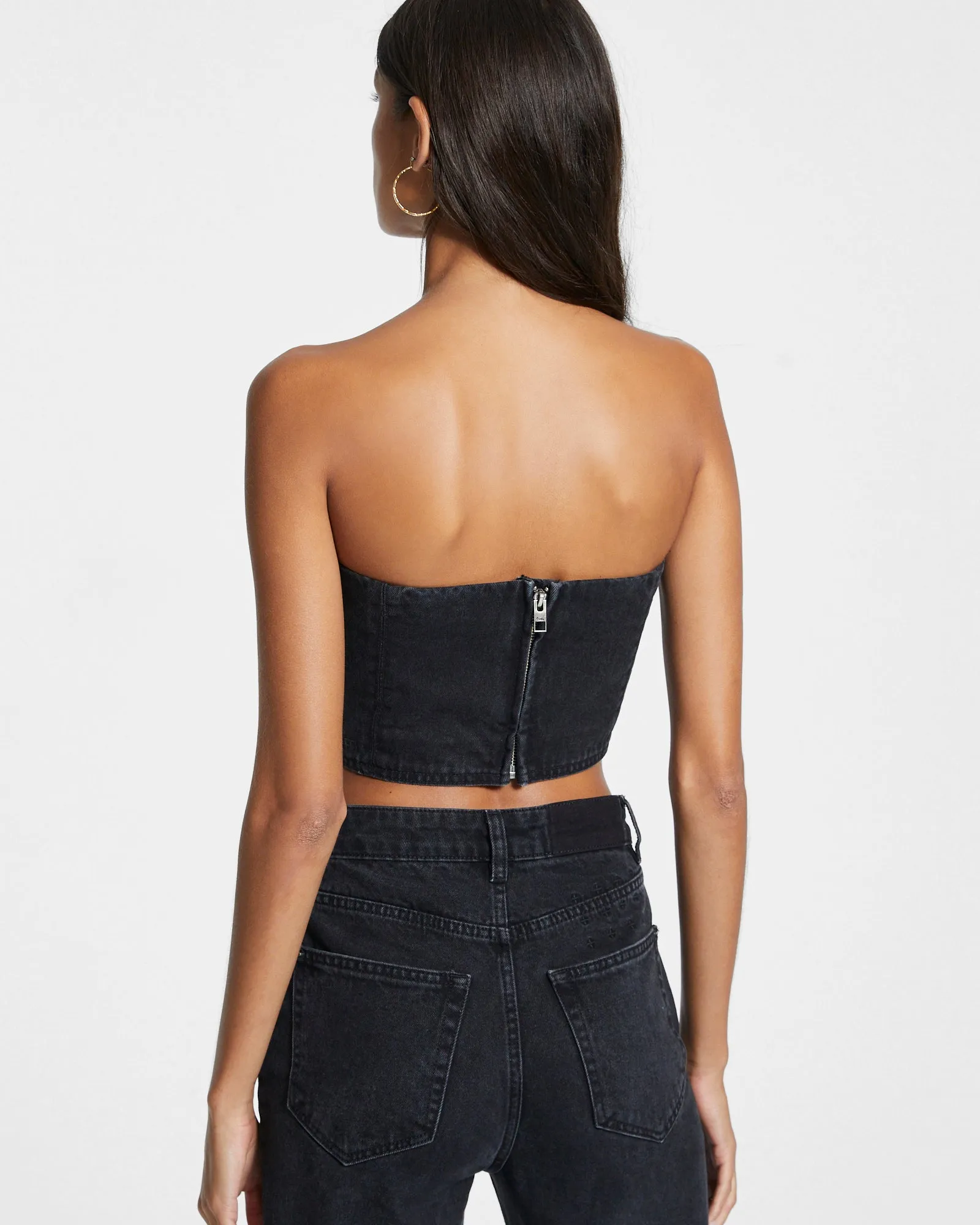 HIGH LOVERS BUSTIER TOP sold by Ksubi product image thumbnail 3
