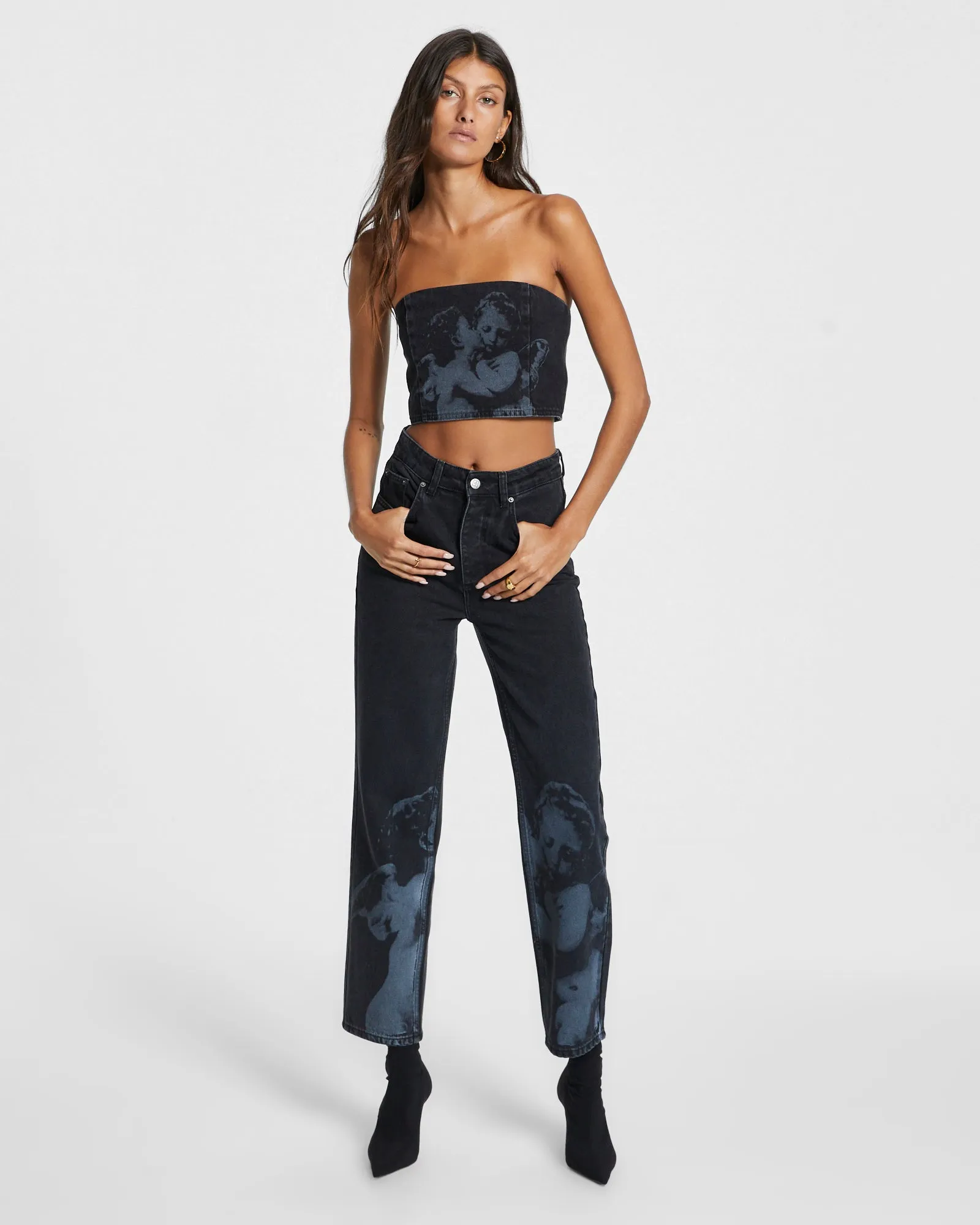 HIGH LOVERS BUSTIER TOP sold by Ksubi product image thumbnail 2