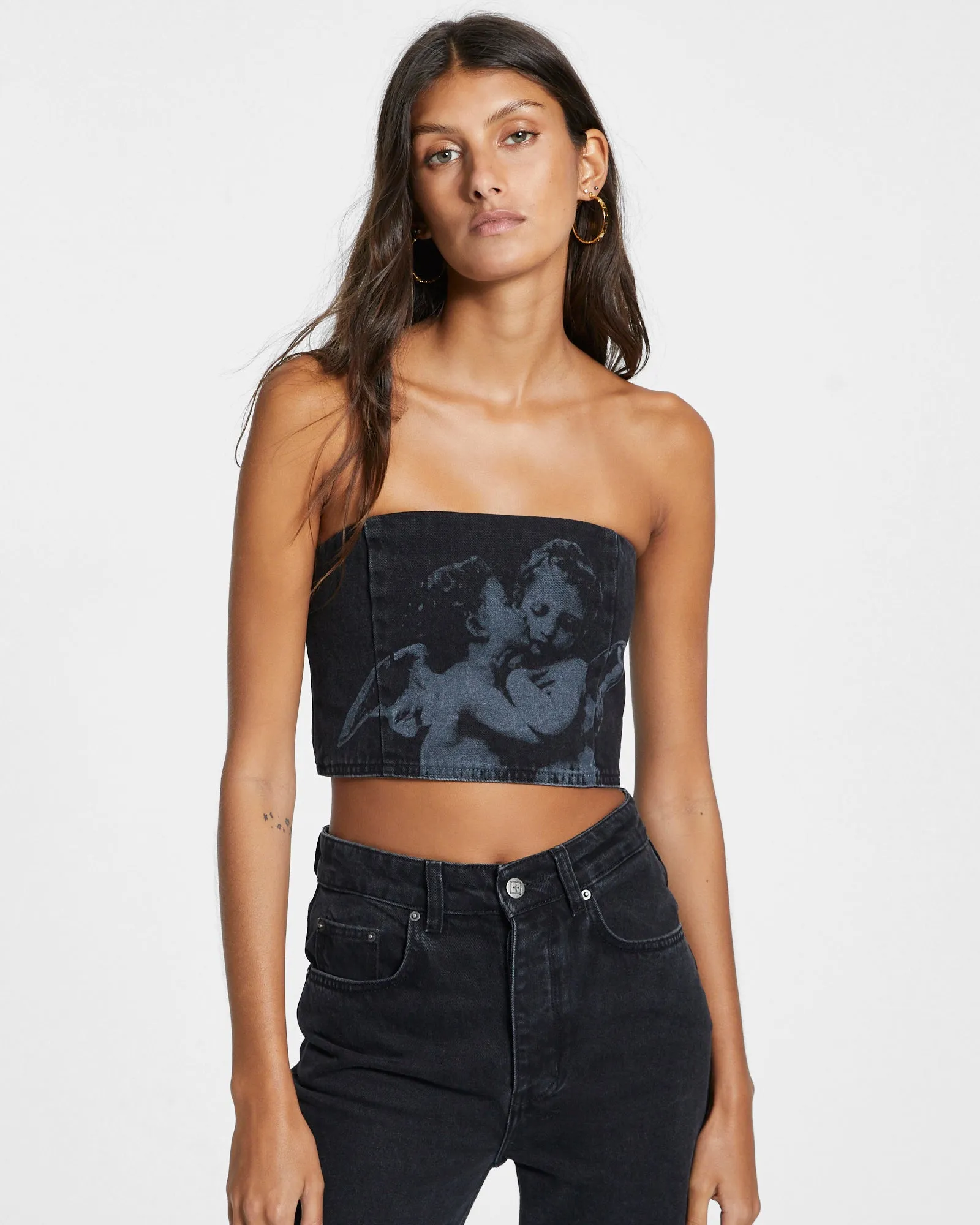HIGH LOVERS BUSTIER TOP sold by Ksubi product image thumbnail 4