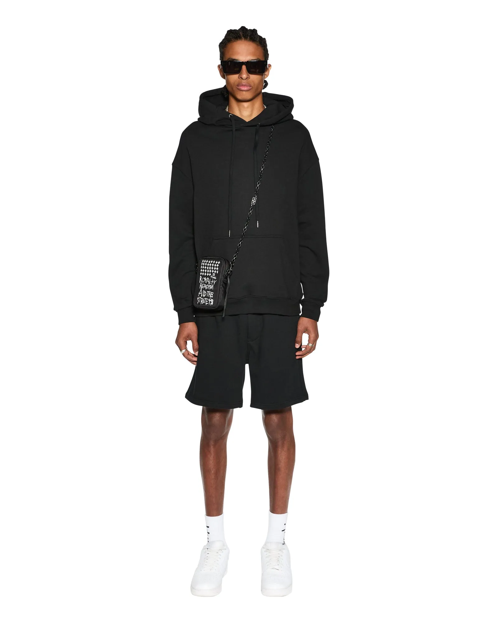 4 X 4 BIGGIE HOODIE JET BLACK sold by Ksubi product image thumbnail 3