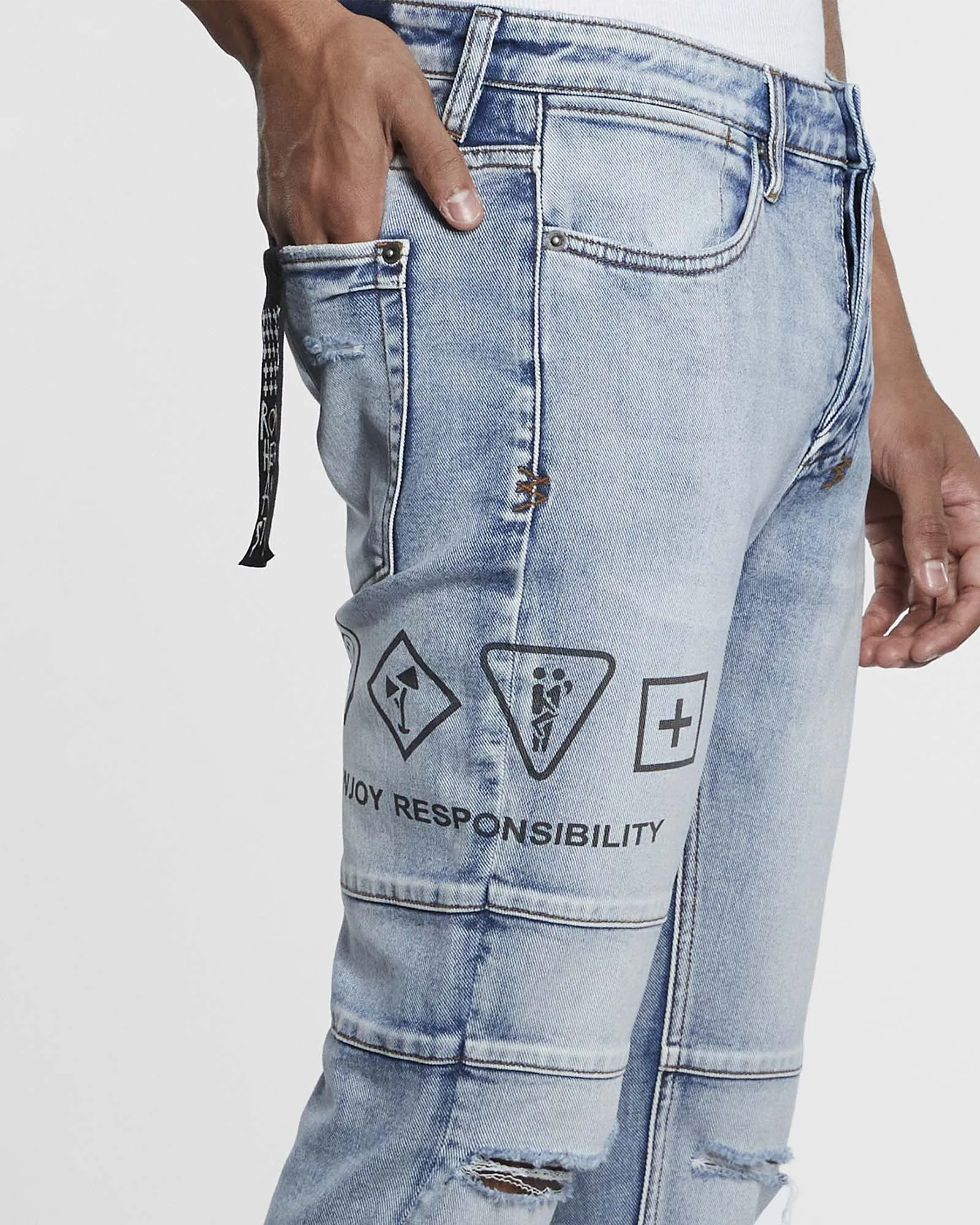 VAN WINKLE ENJOY TRASHED sold by Ksubi product image thumbnail 2