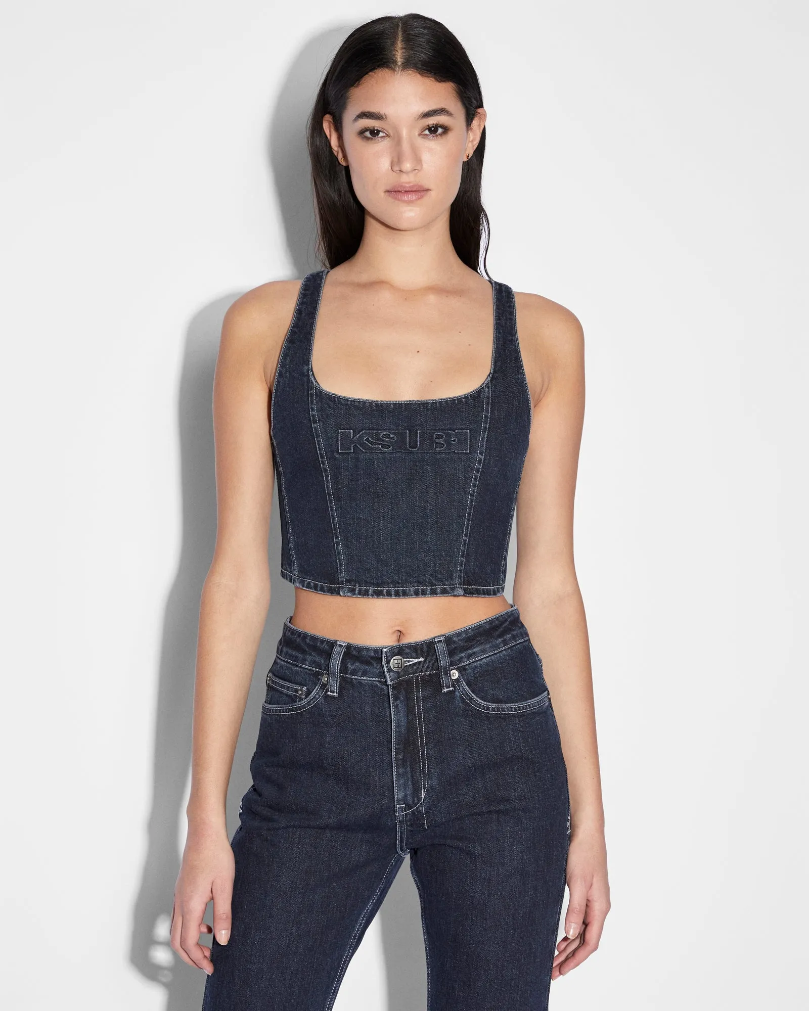 BUSTIER TOP OBSCURA sold by Ksubi