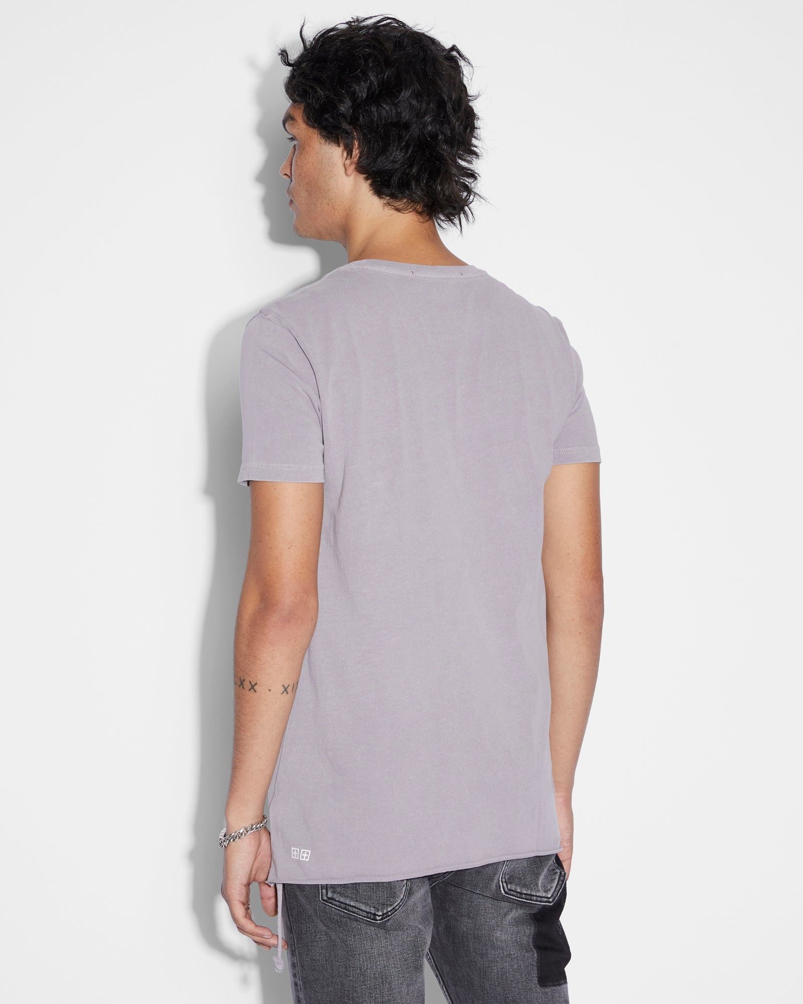 SERRATED SEEING LINES SS TEE SILT sold by Ksubi product image thumbnail 3