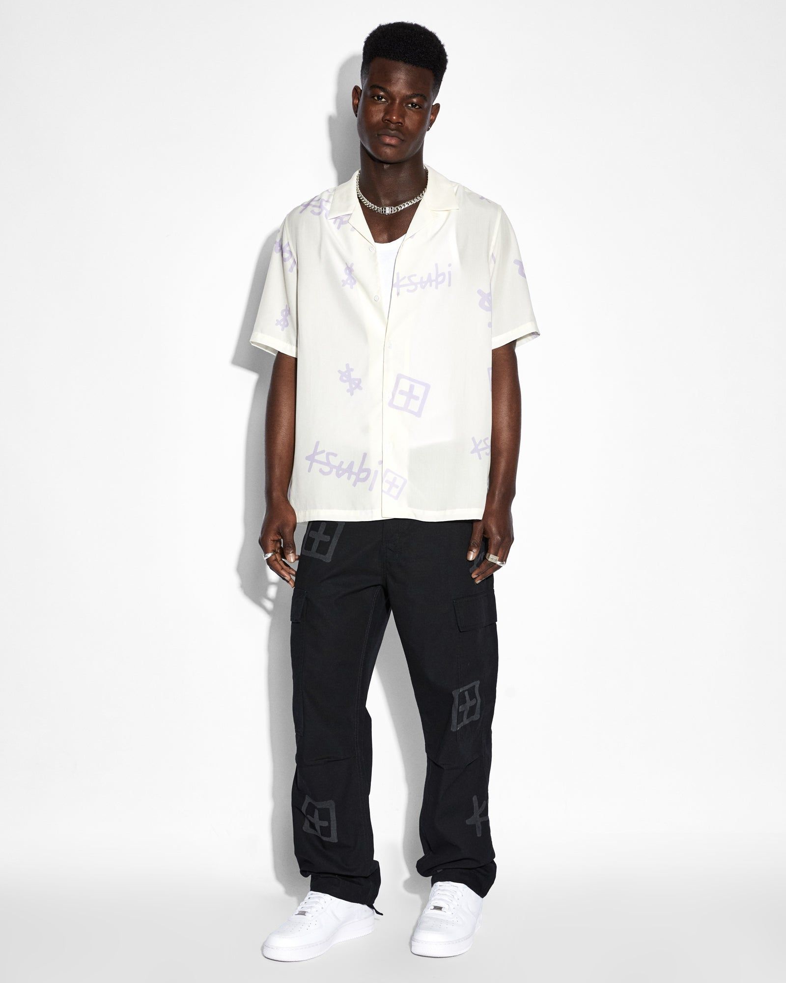 KASH BOX RESORT SS SHIRT WHITE sold by Ksubi product image thumbnail 2