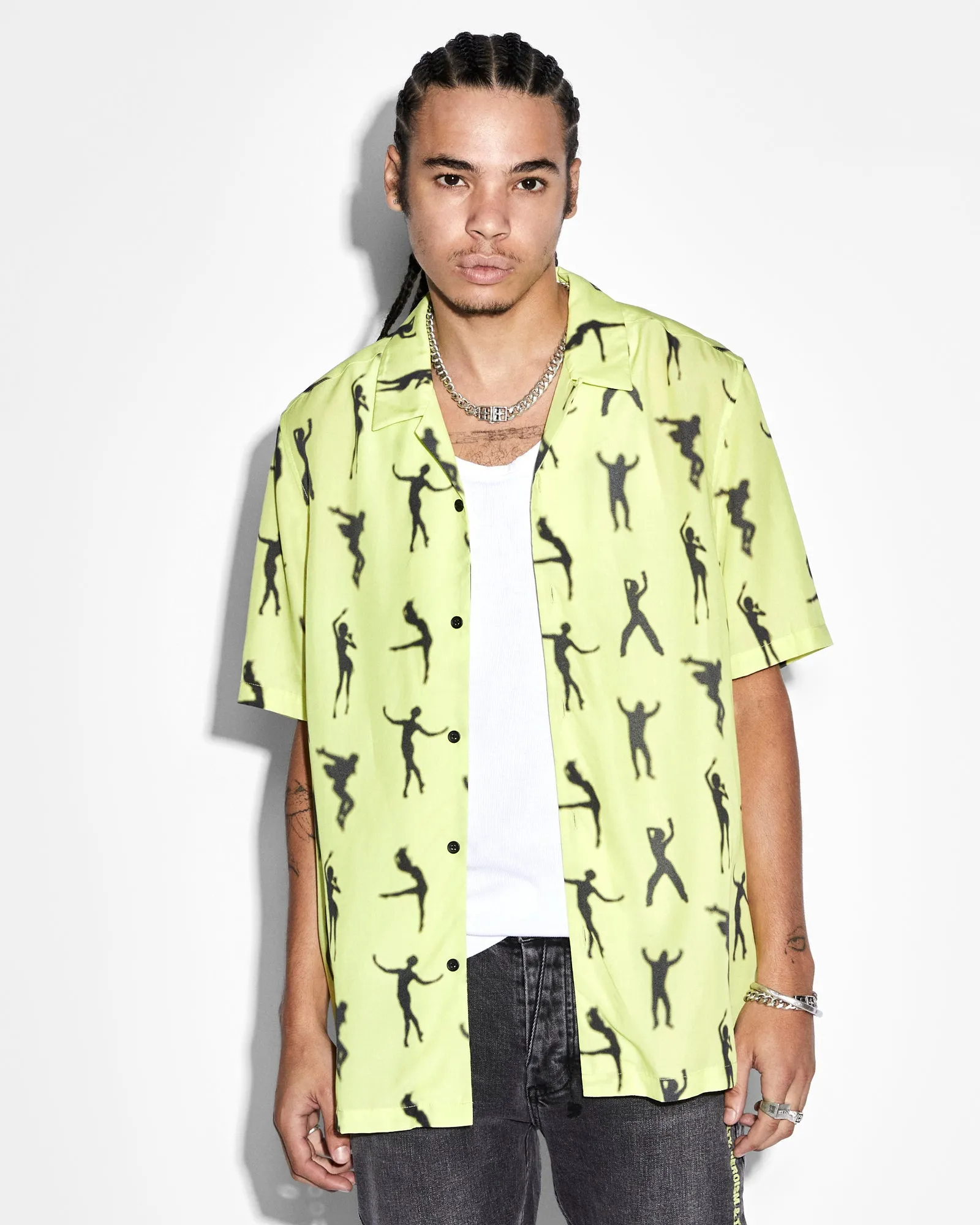 DANCE KLASS RESORT SS SHIRT DAYLITE sold by Ksubi