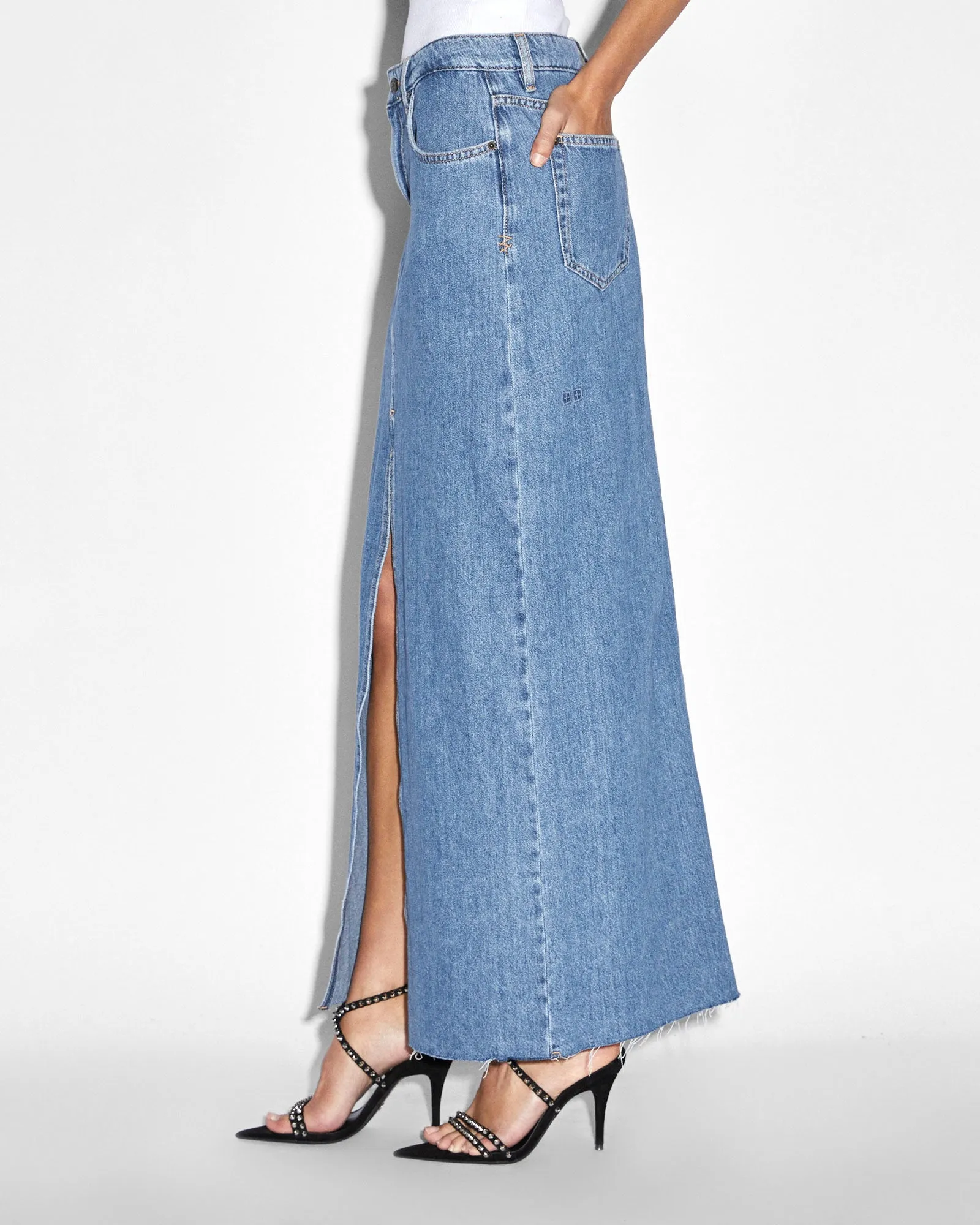 KARA MAXI SKIRT HERITAGE sold by Ksubi product image thumbnail 4