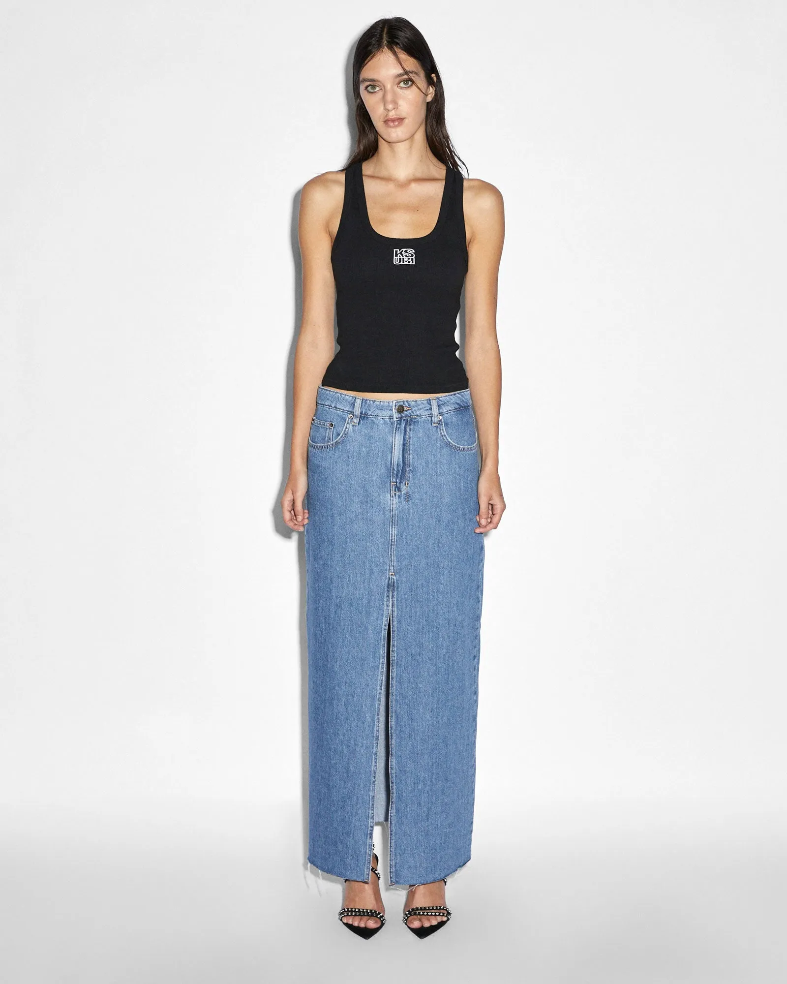 KARA MAXI SKIRT HERITAGE sold by Ksubi product image thumbnail 2