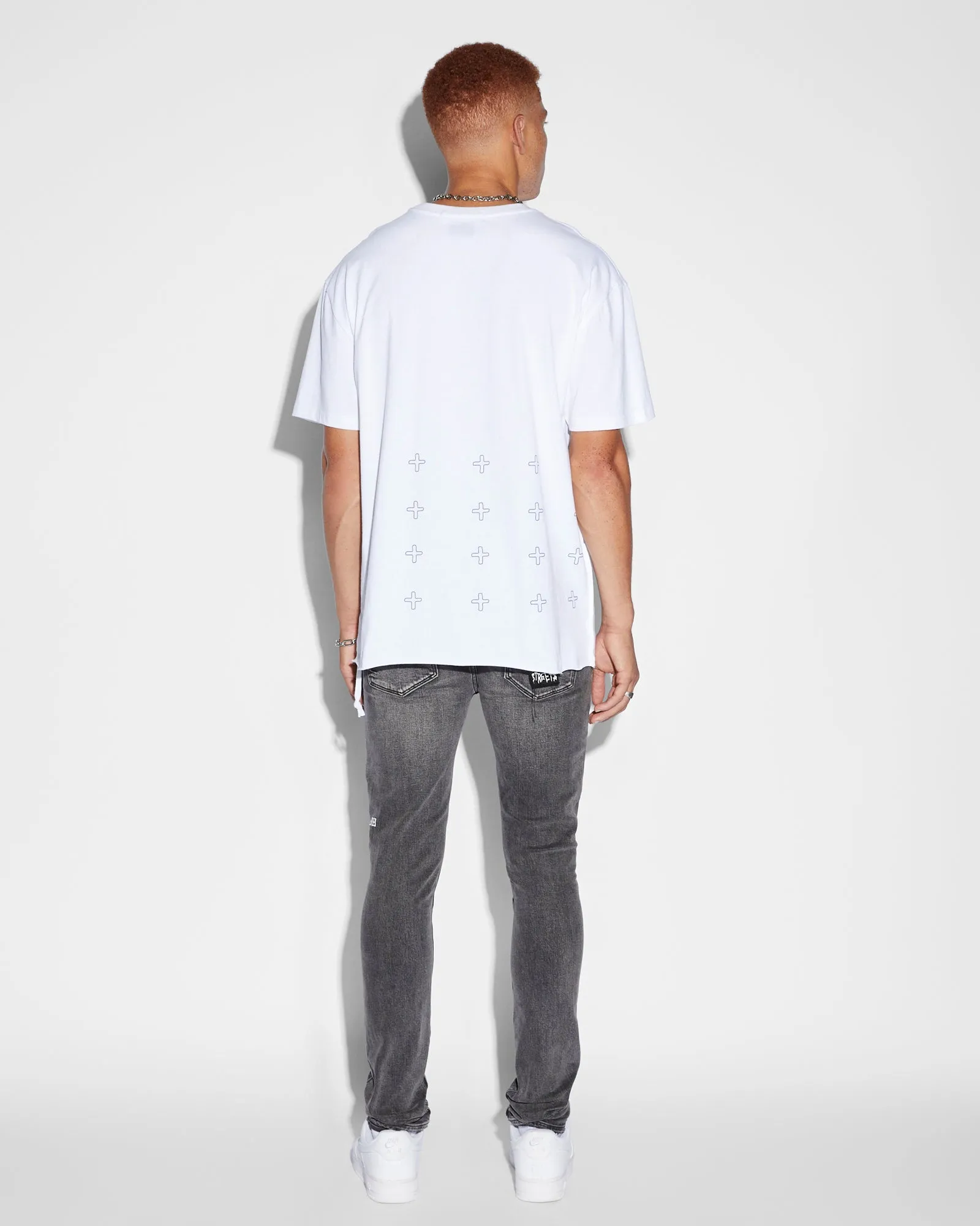 HOLOGRAPH BIGGIE SS TEE TRU WHITE sold by Ksubi product image thumbnail 4