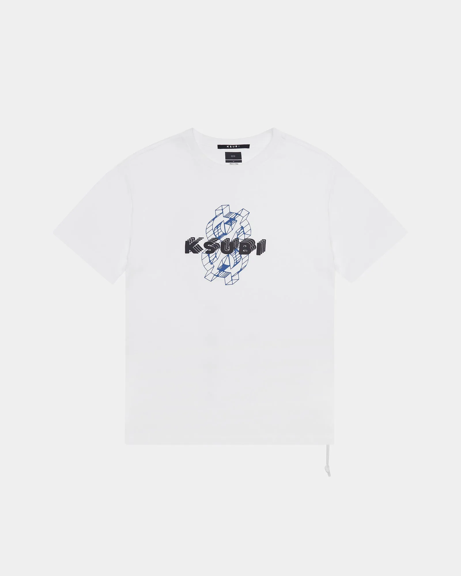 HOLOGRAPH BIGGIE SS TEE TRU WHITE sold by Ksubi product image thumbnail 5