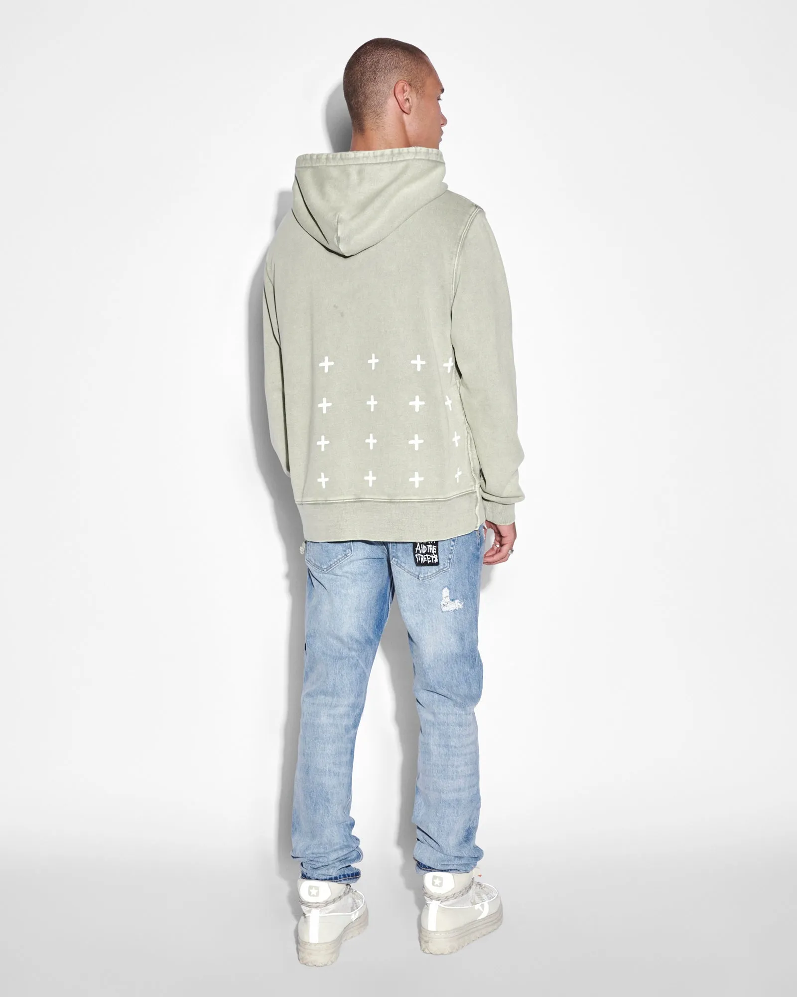 RESIST KASH HOODIE GRASS sold by Ksubi product image thumbnail 4