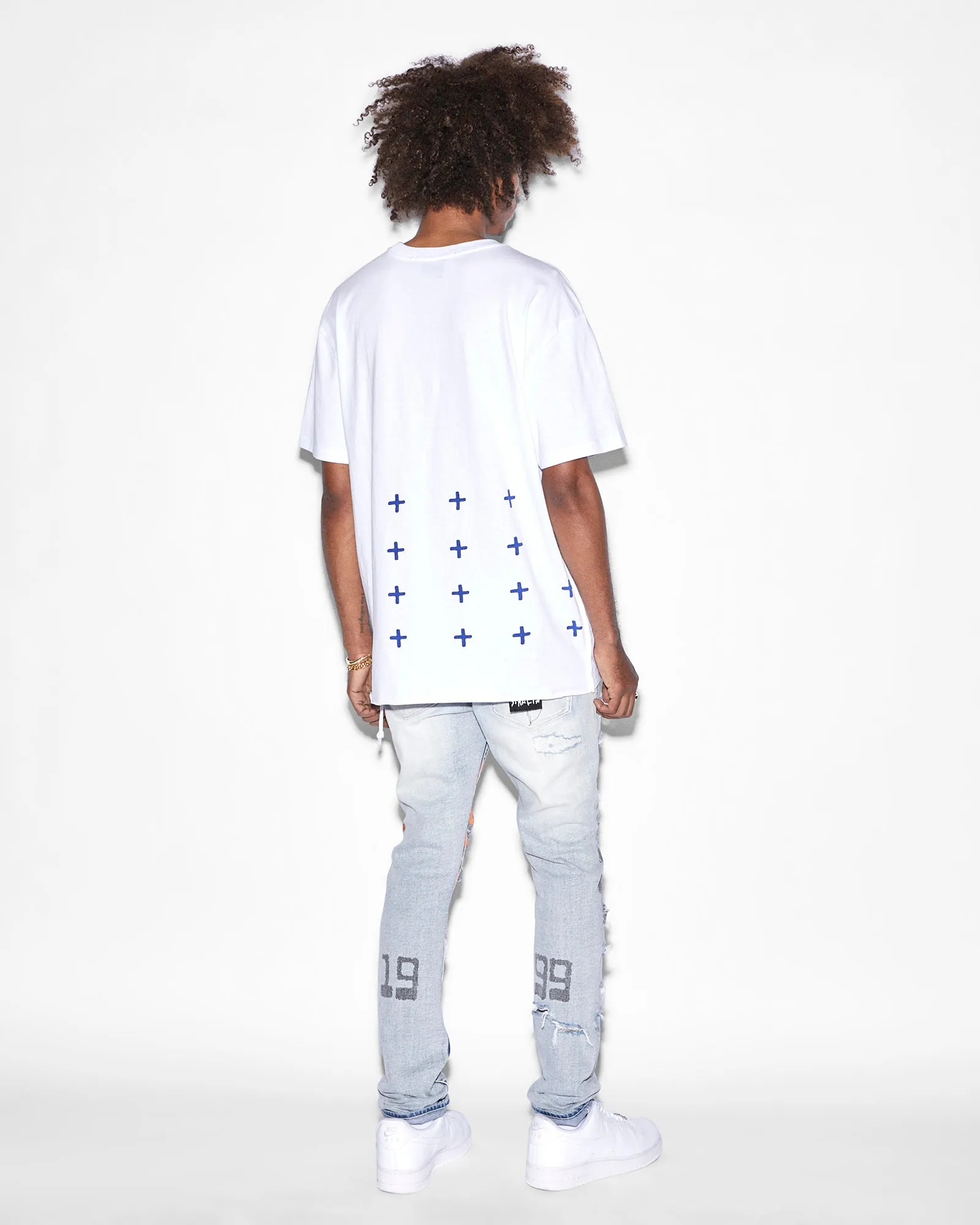 HARDCORE BIGGIE SS TEE TRU WHITE sold by Ksubi product image thumbnail 4