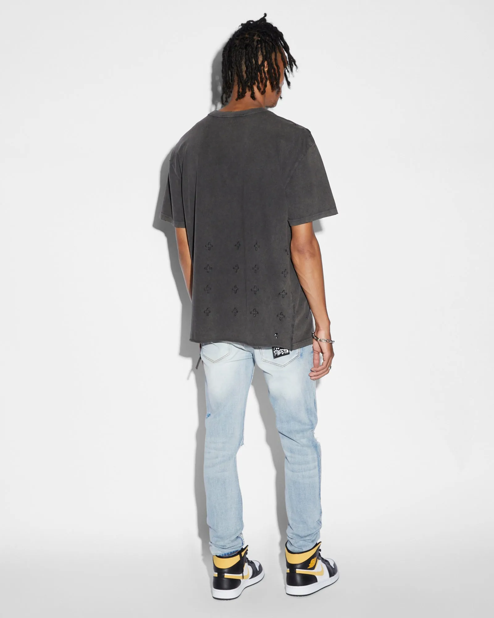 KSUBI BIGGIE SS TEE FADED BLACK sold by Ksubi product image thumbnail 4