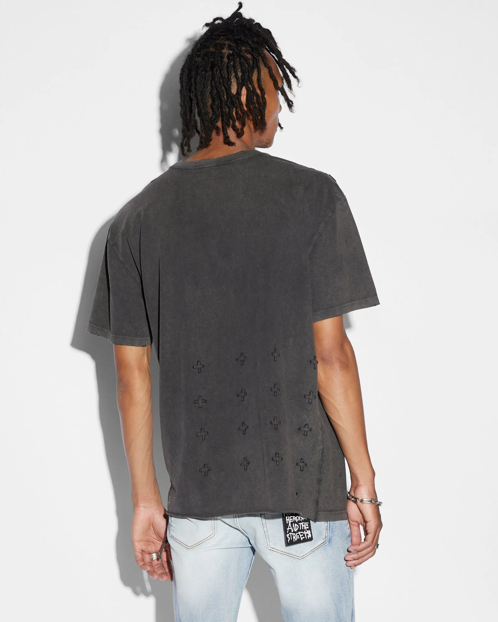 KSUBI BIGGIE SS TEE FADED BLACK sold by Ksubi product image thumbnail 2