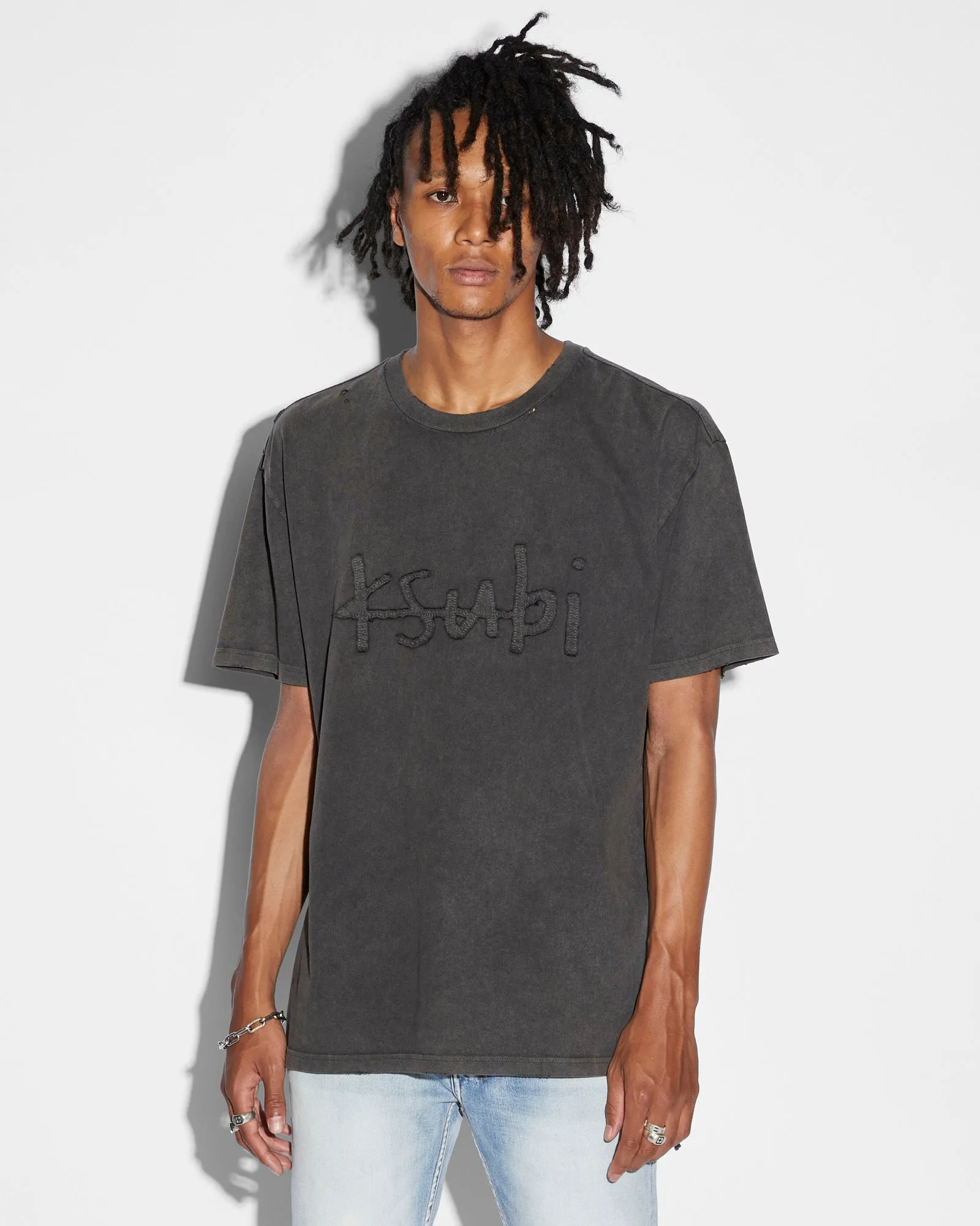 KSUBI BIGGIE SS TEE FADED BLACK sold by Ksubi