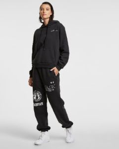 KLASSIC HOODIE BADGES JET BLACK sold by Ksubi