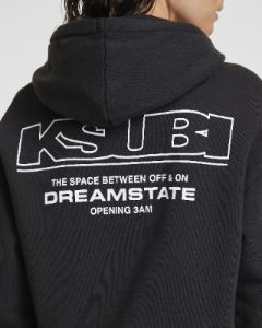 KLASSIC HOODIE BADGES JET BLACK sold by Ksubi
