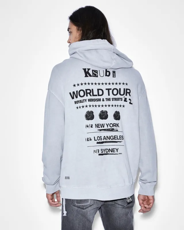 PASTE UP BIGGIE HOODIE MOON sold by Ksubi