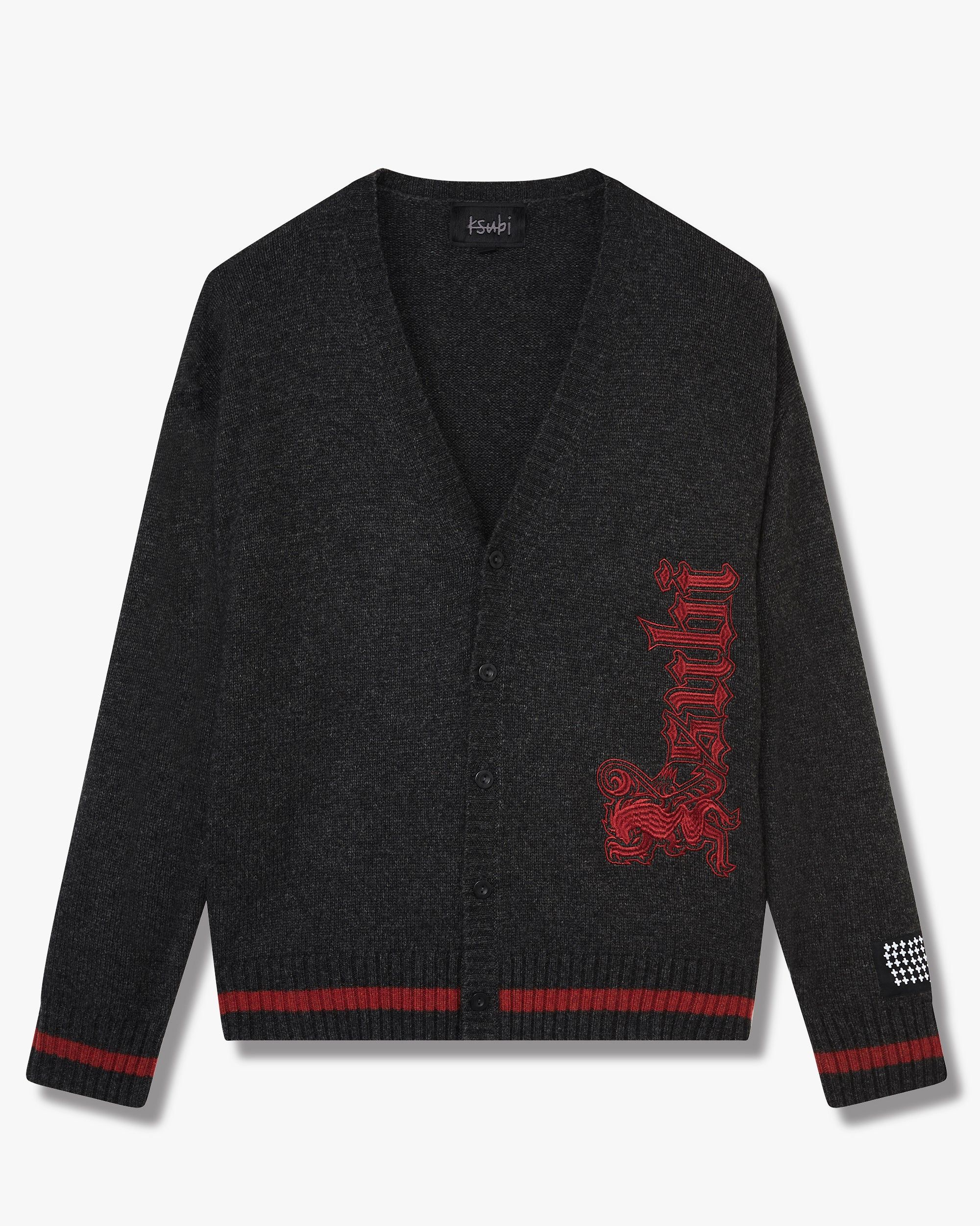 ROYALTY CARDIGAN BLACK sold by Ksubi product image thumbnail 2