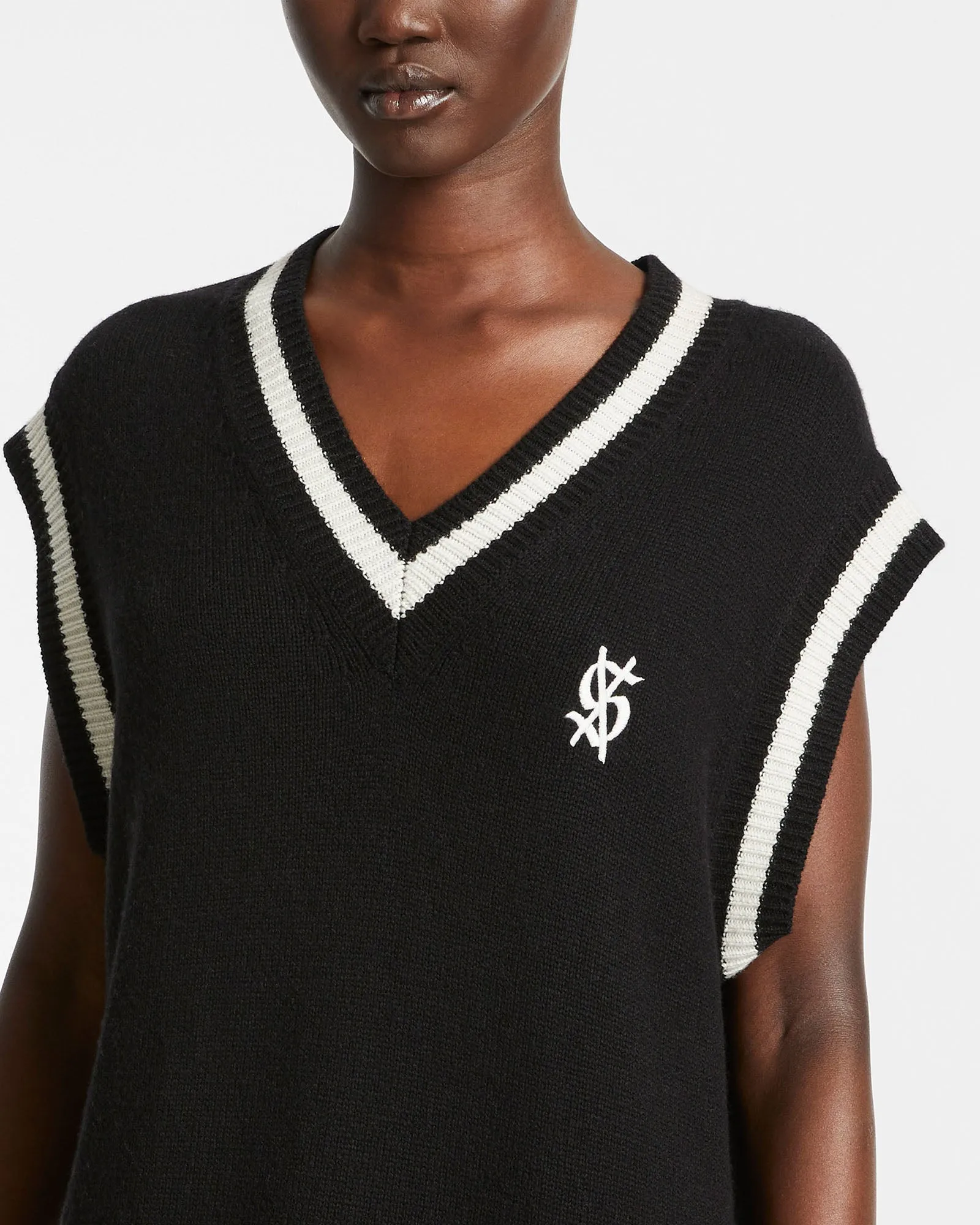 CROSS DOLLAR KNIT DRESS BLACK sold by Ksubi product image thumbnail 4