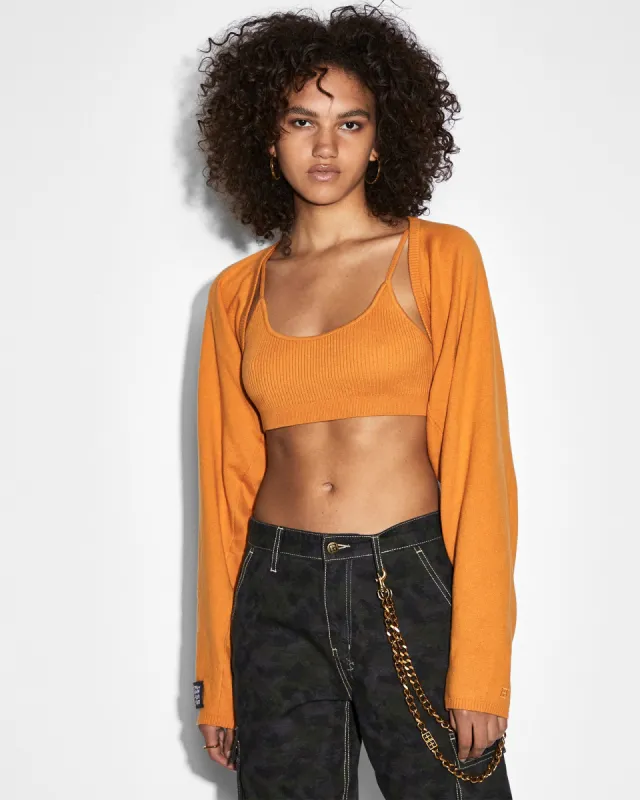 TECHNO SHRUG SATSUMA sold by Ksubi