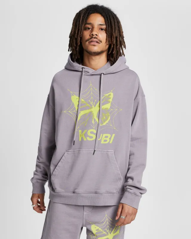STUCK BIGGIE HOODIE HAZE sold by Ksubi