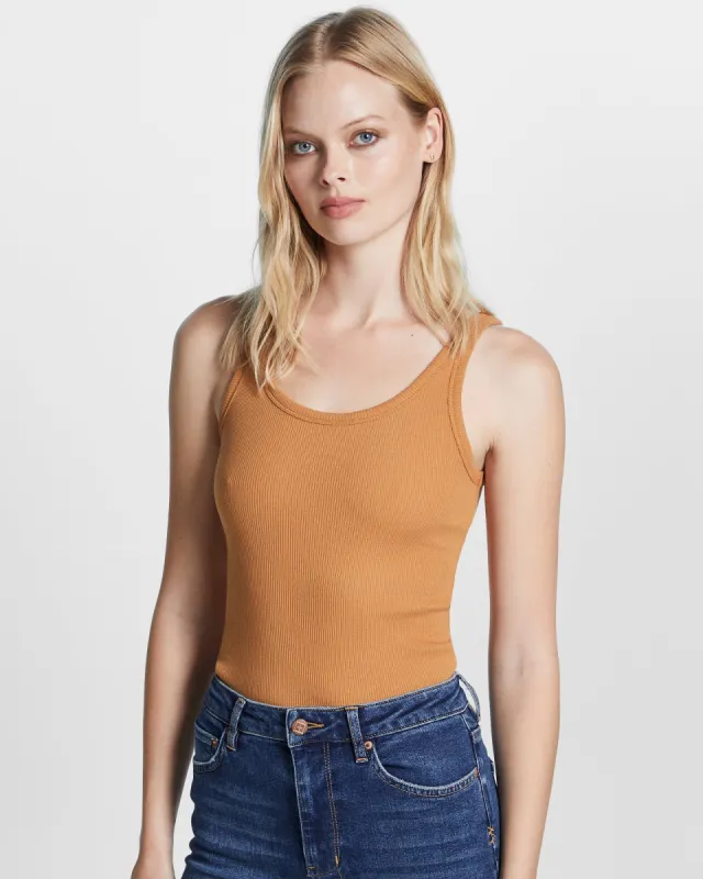 ARISE TANK LATTE sold by Ksubi