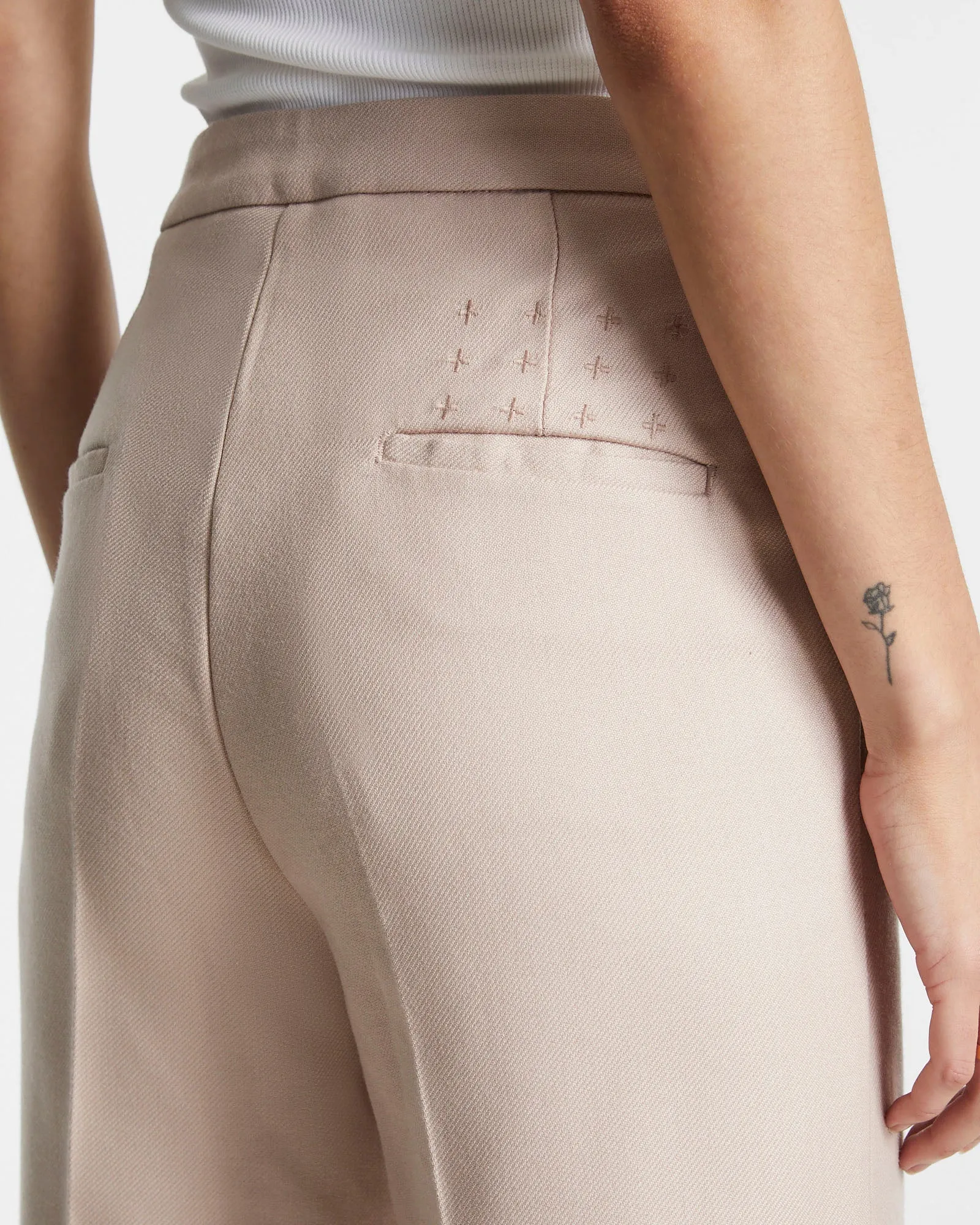 BONNIE PANT DUSTED PINK sold by Ksubi product image thumbnail 4