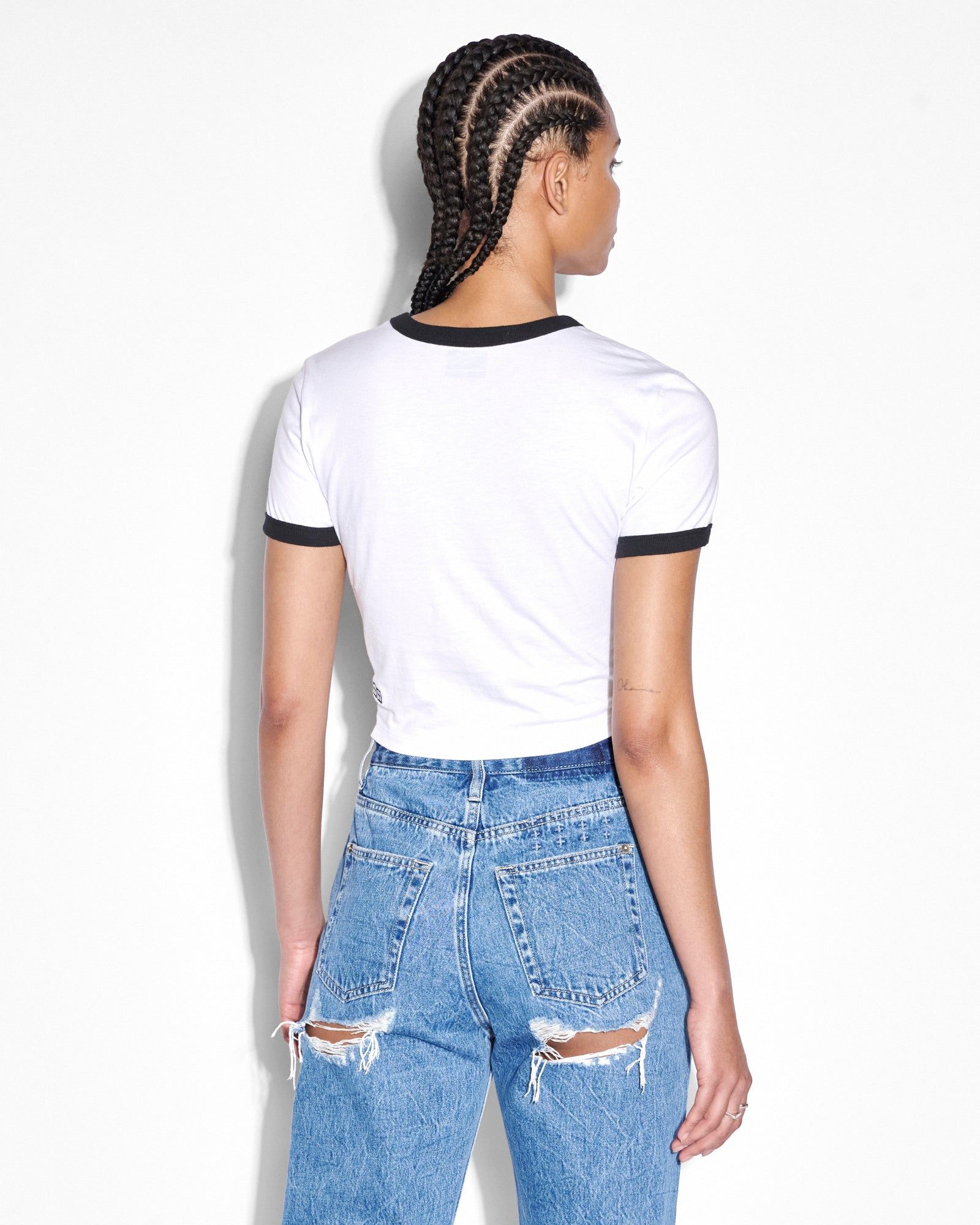 SOTT BABY SS TEE WHITE sold by Ksubi product image thumbnail 3